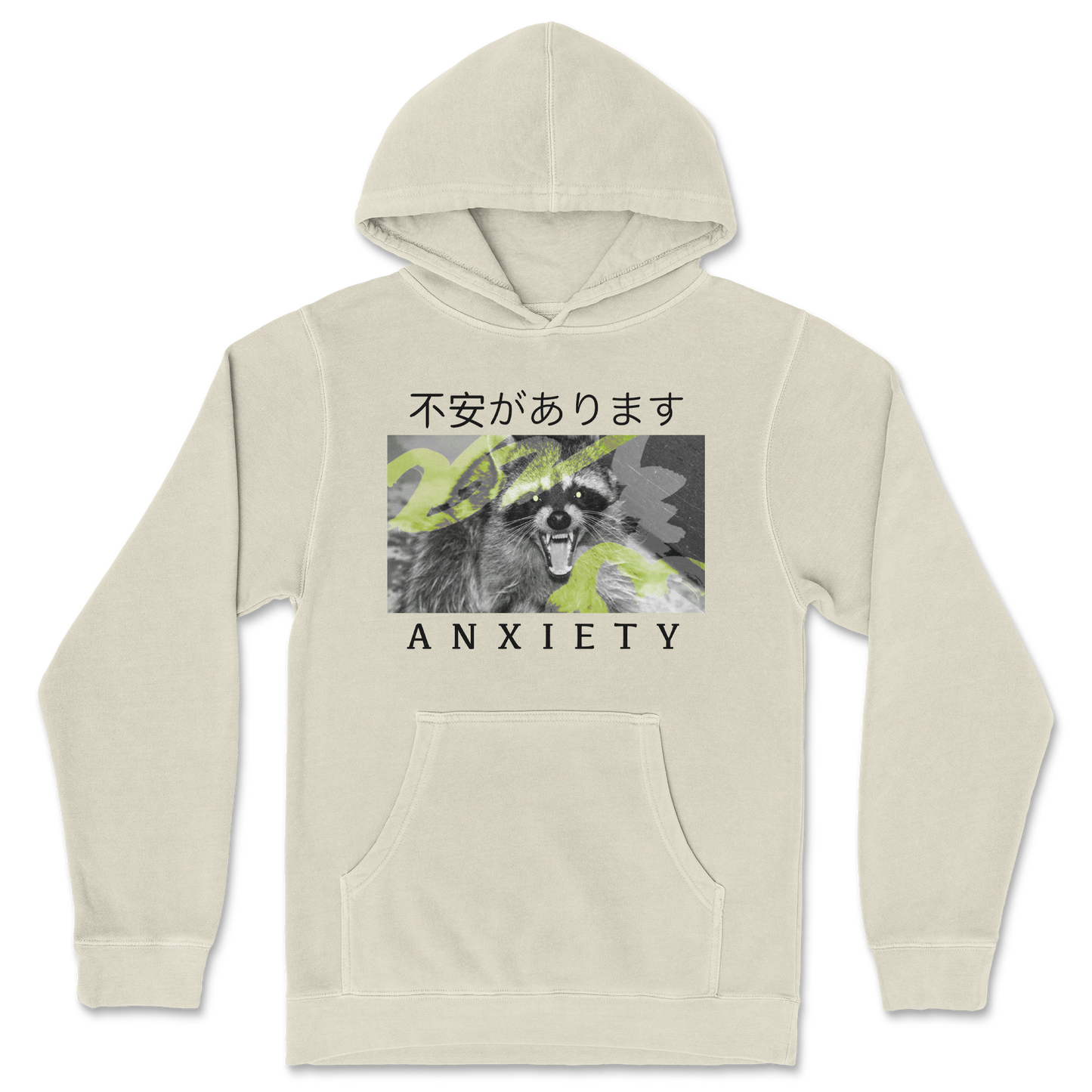 Independent Clothing Co. Hoodie Anxiety in Ivory