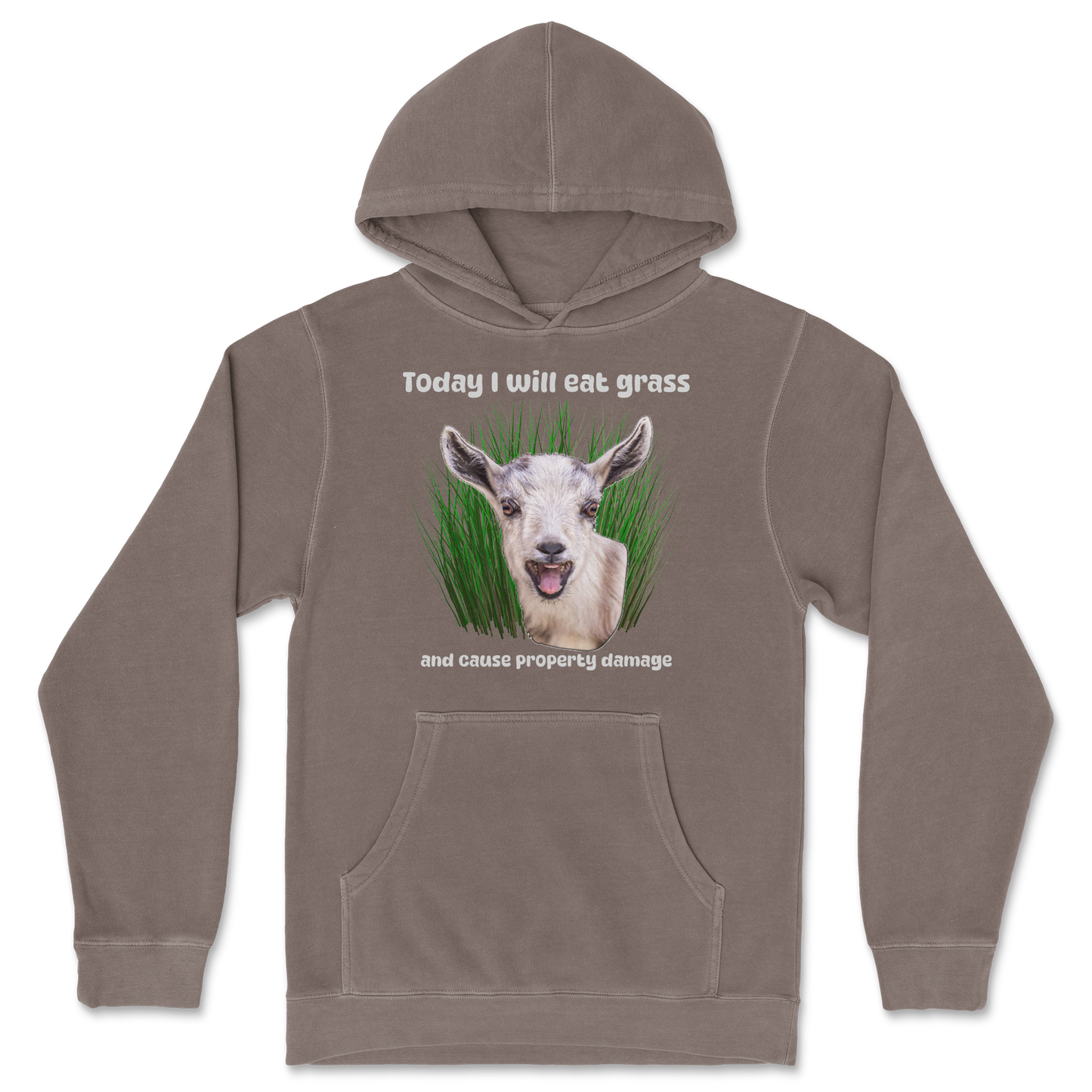 Independent Clothing Co. Hoodie Crazy Goat in Clay
