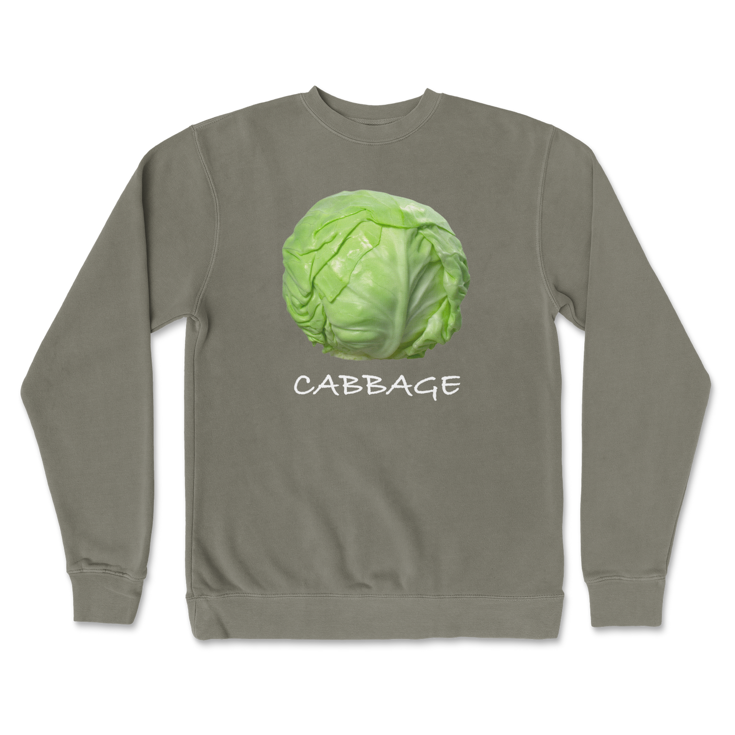 Independent Clothing Co. Crew Neck Cabbage in Army