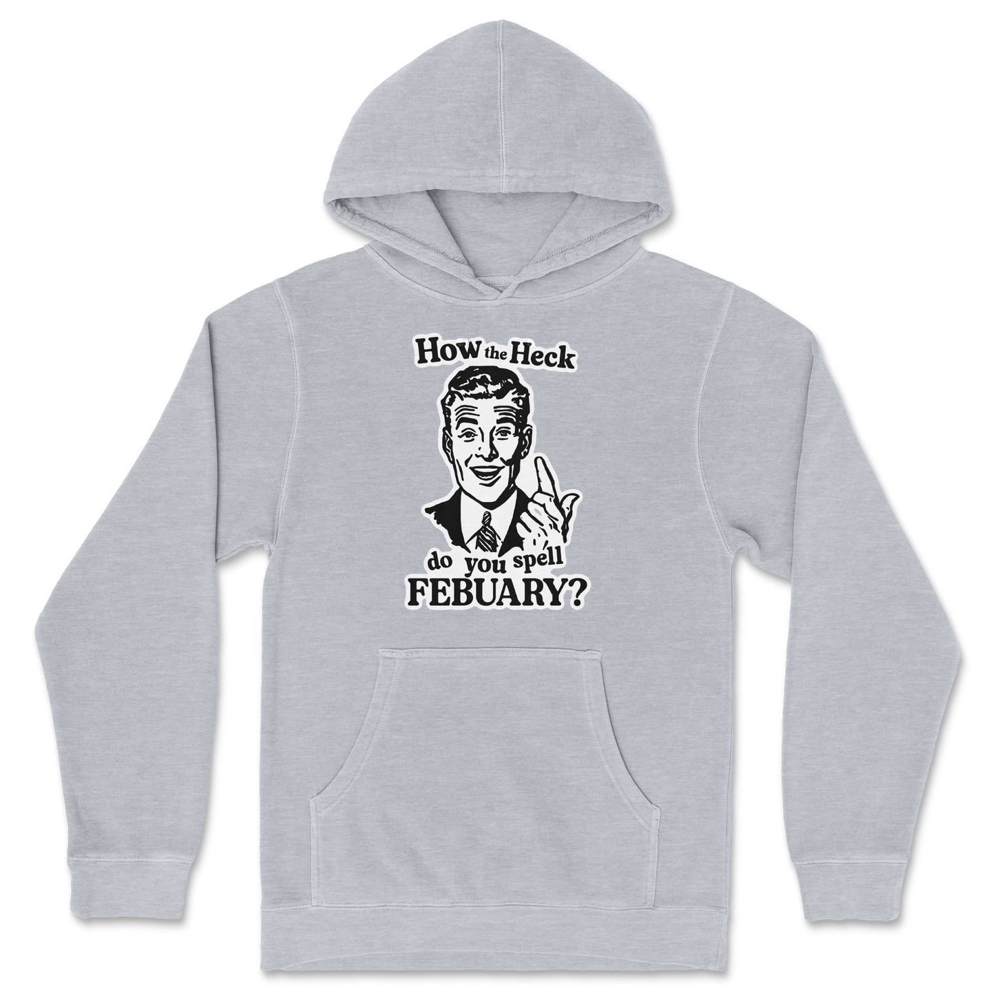 Independent Clothing Co. Hoodie February in Grey Heather