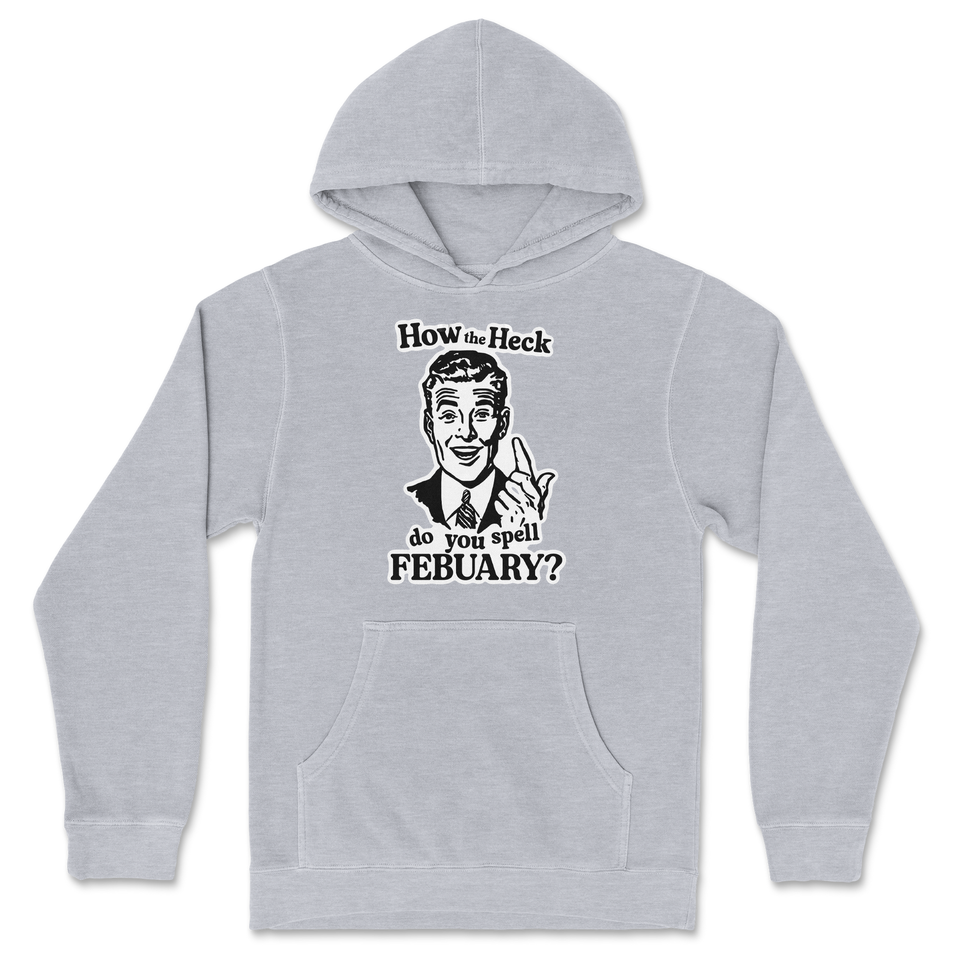 Independent Clothing Co. Hoodie February in Grey Heather