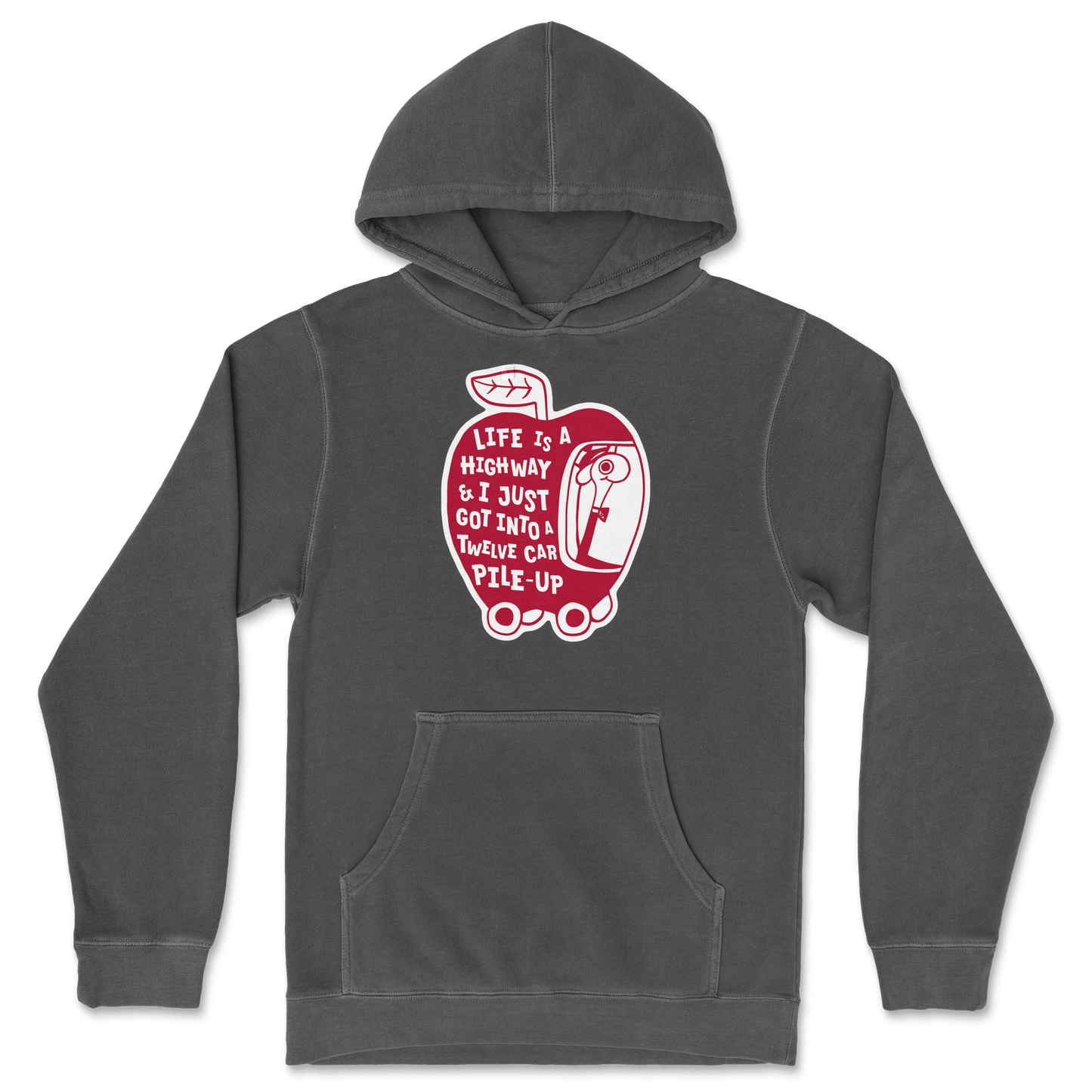 Independent Clothing Co. Hoodie Life Is A Highway in Black