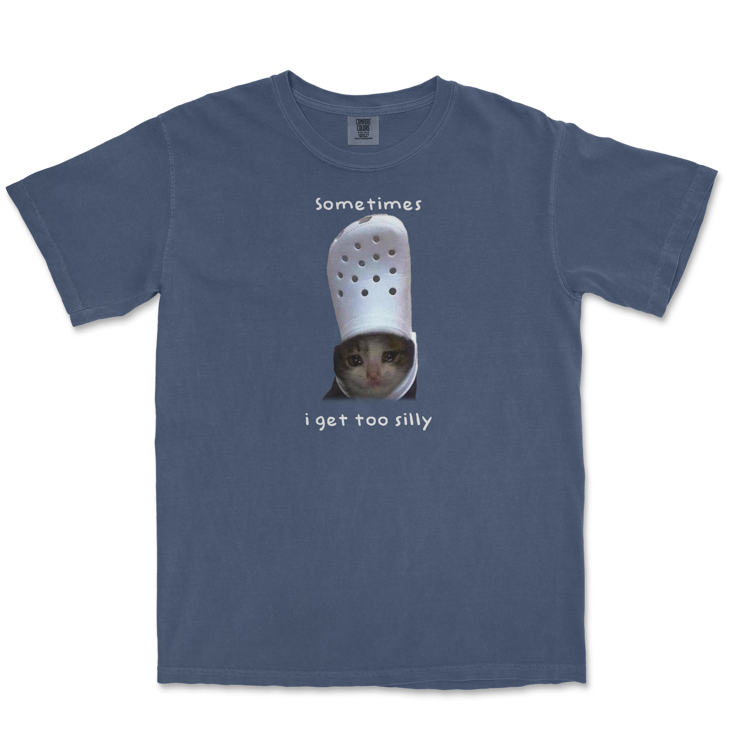 Comfort Colors T-Shirt Got Too Silly in Midnight