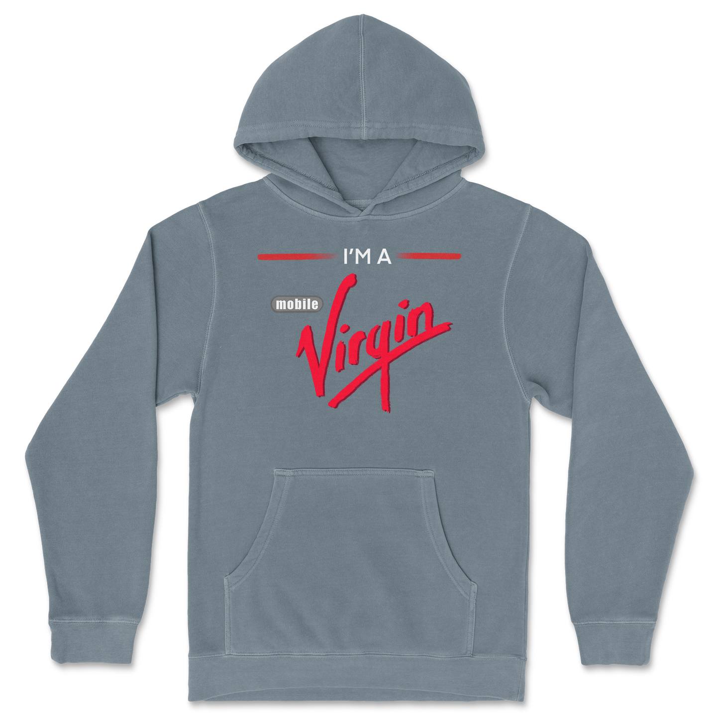 Independent Clothing Co. Hoodie Mobile Virgin in BlueMagic