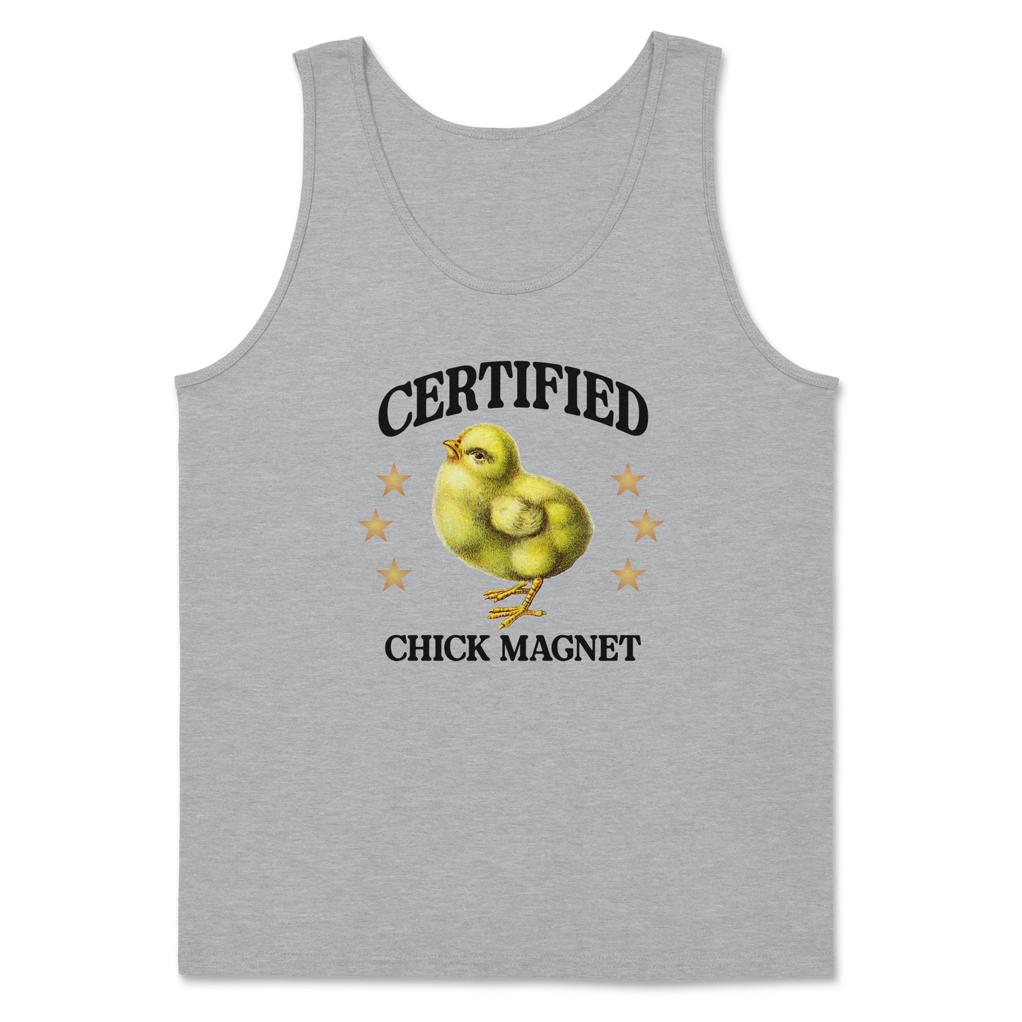 Heavy Blend Tank Top Chick Magnet in Sports Grey