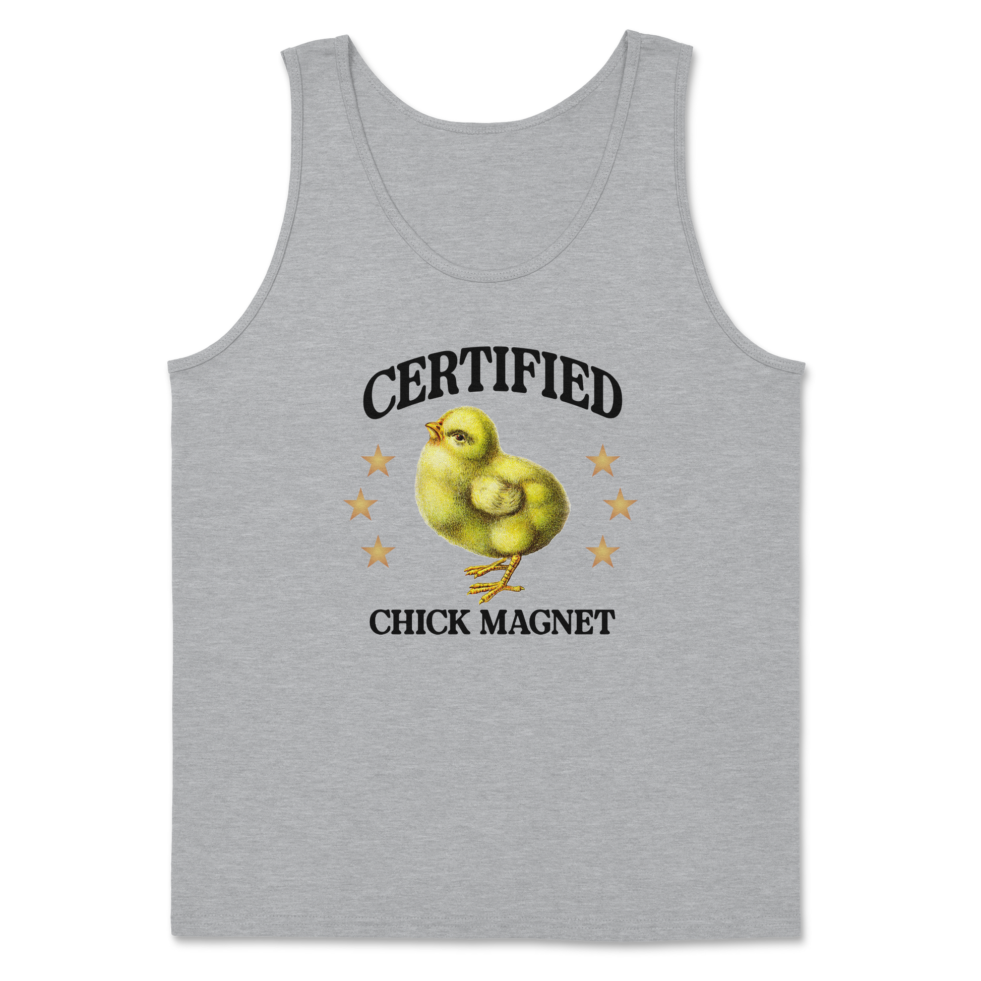 Heavy Blend Tank Top Chick Magnet in Sports Grey