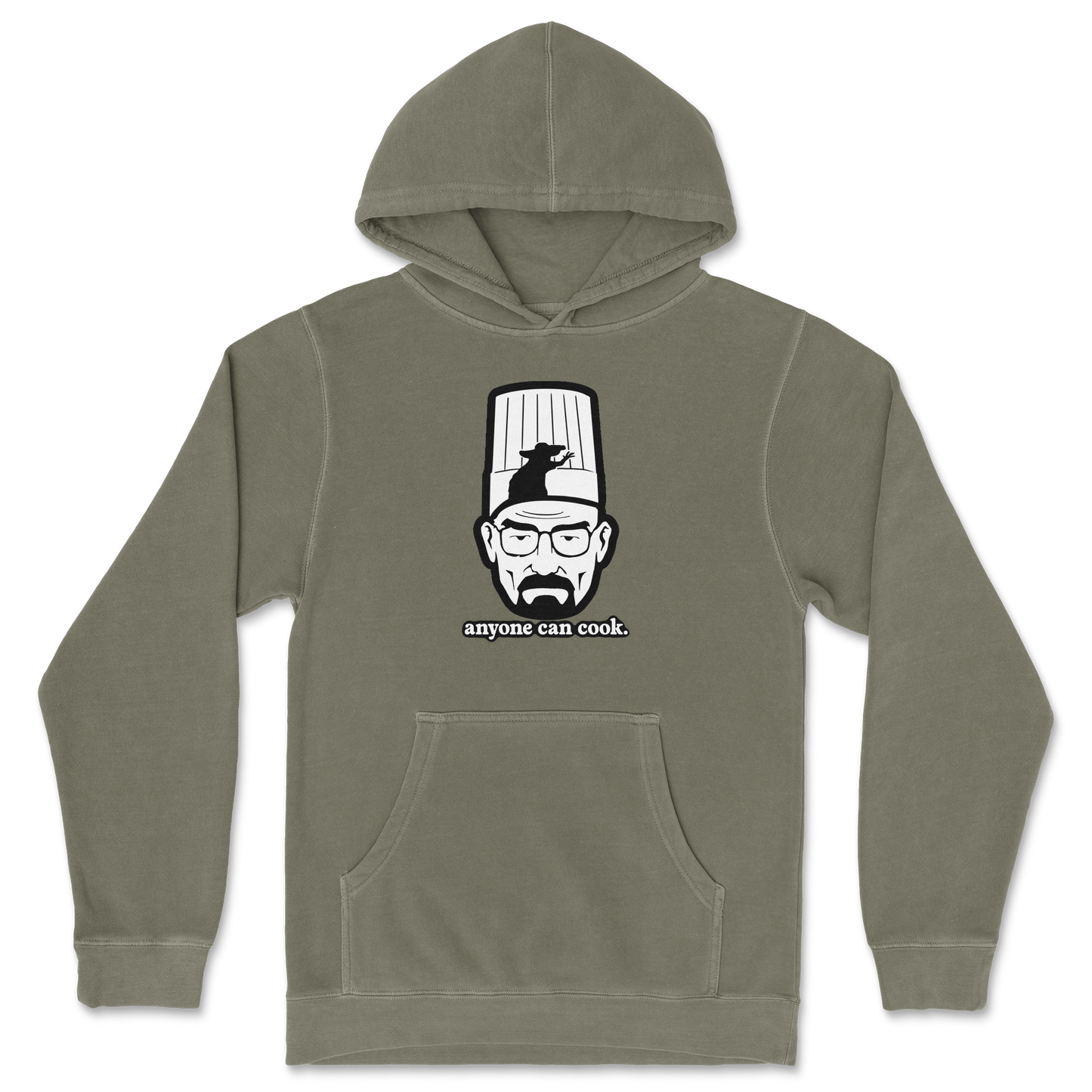 Independent Clothing Co. Hoodie Everyone Can Cook in Olive