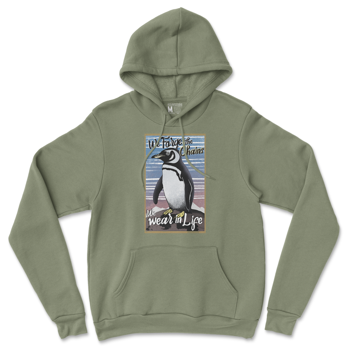 Gildan SoftStyle Hoodie in Military Green