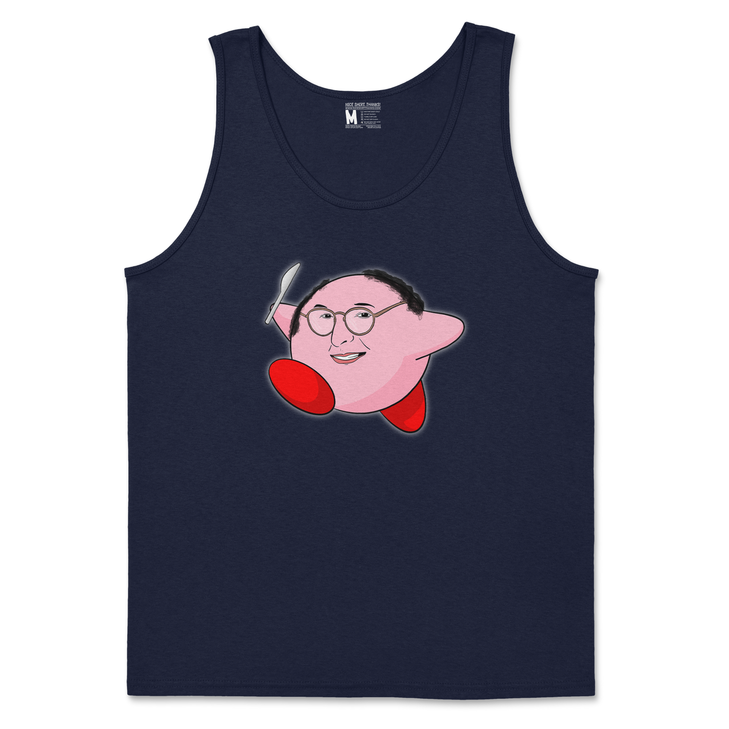 Gildan SoftStyle Tank Top Kirby George in Navy