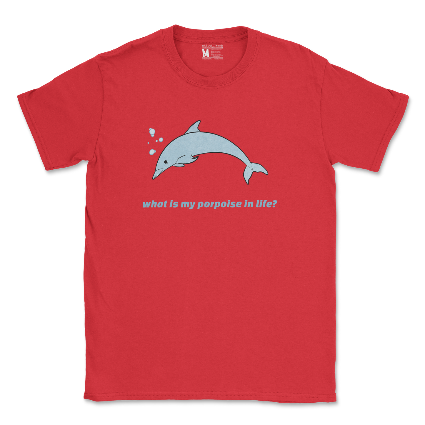 Gildan SoftStyle T-Shirt Porpoise in Red