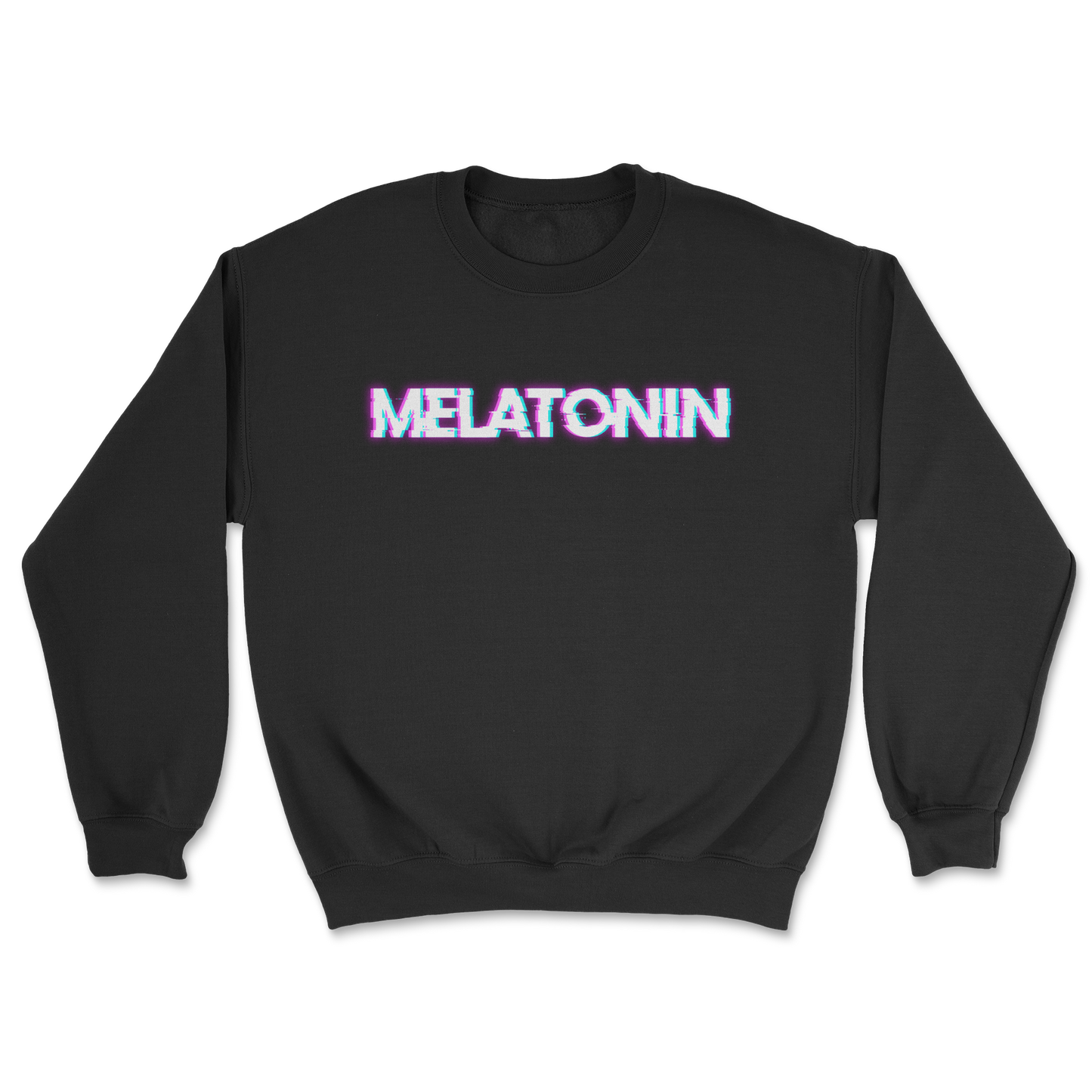 Heavy Blend Crew Neck Melatonin in Black