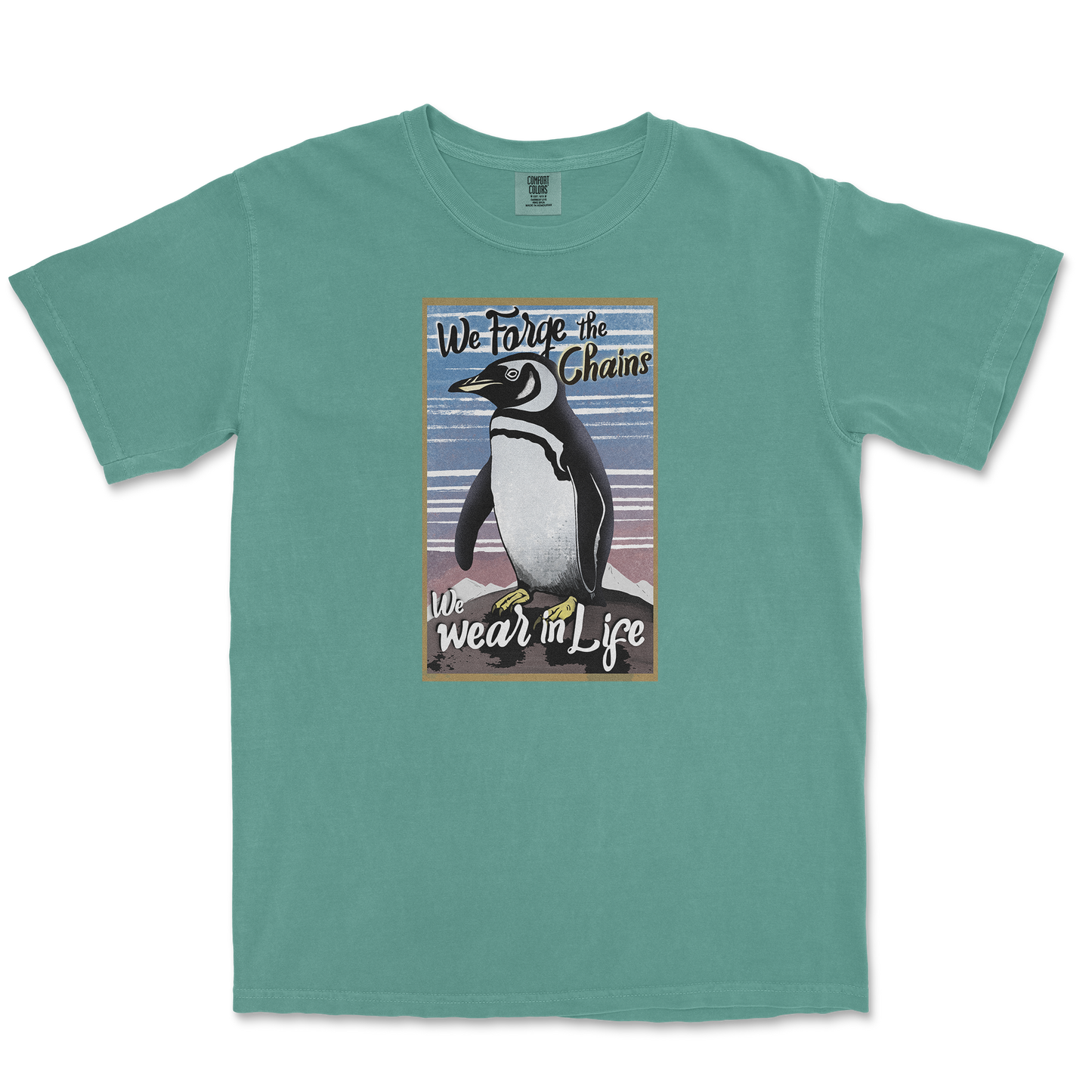 Comfort Colors T-Shirt in LightGreen