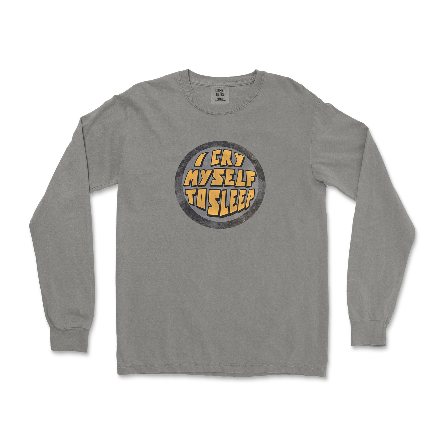 Comfort Colors Long Sleeve Im Ok in Grey