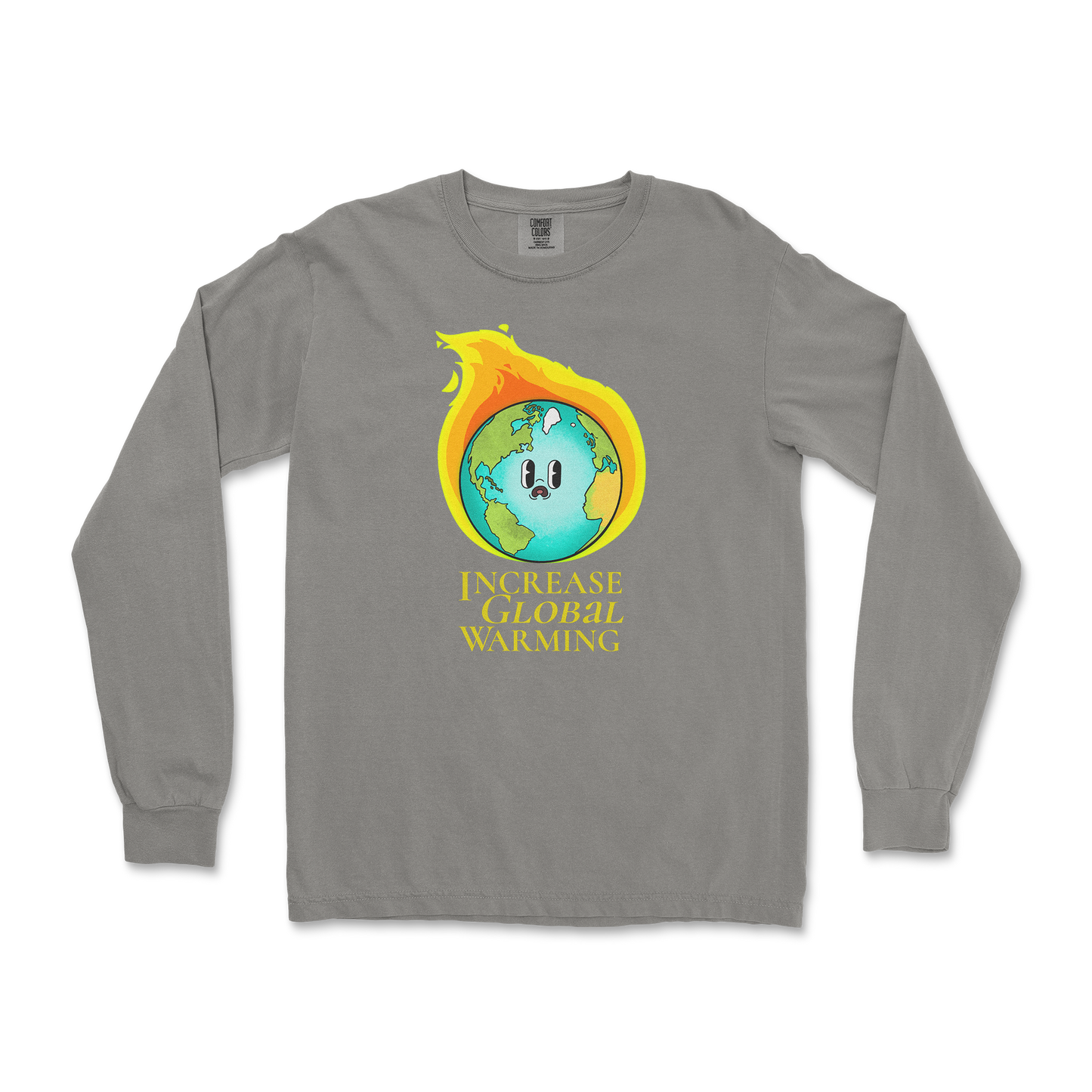 Comfort Colors Long Sleeve in Grey