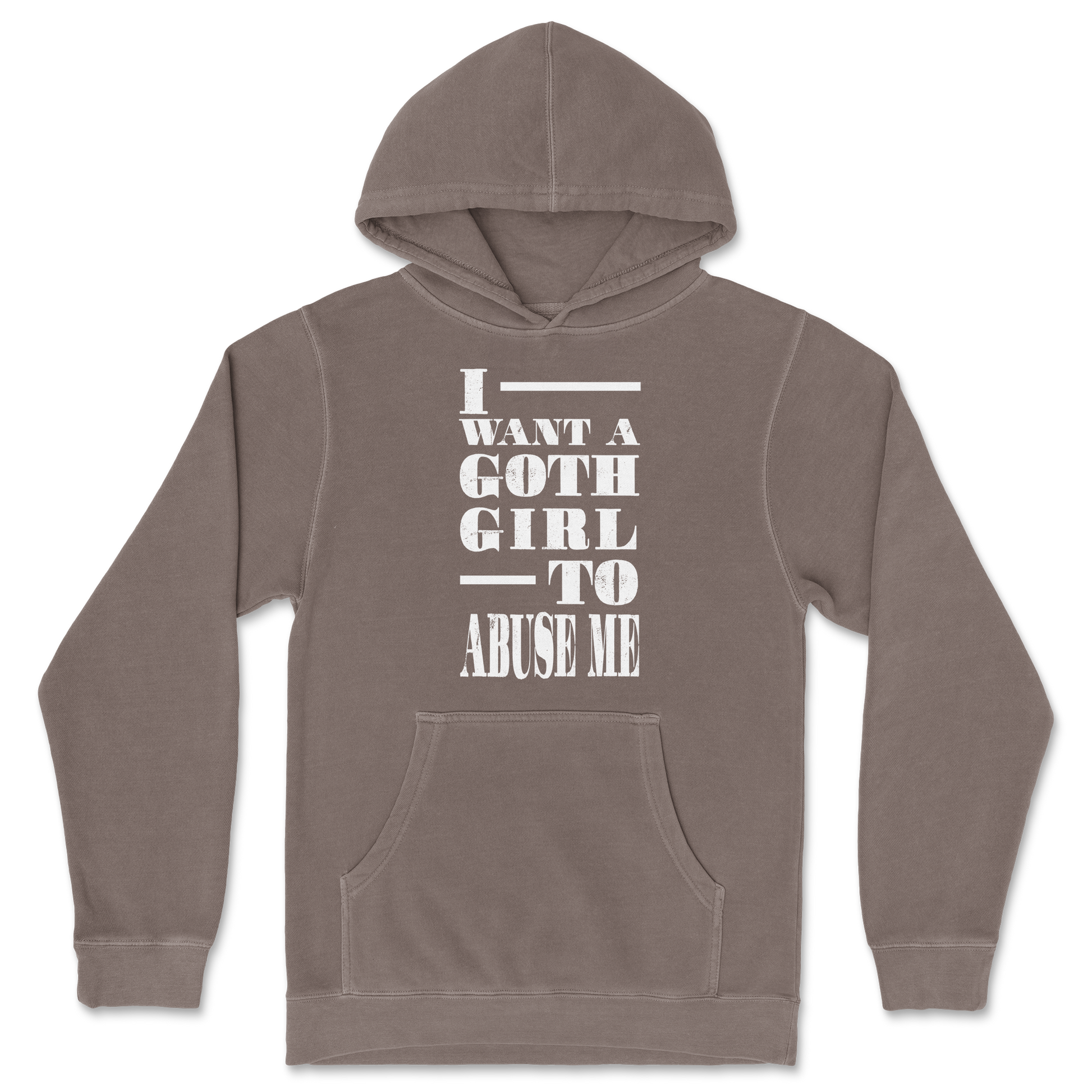 Independent Clothing Co. Hoodie I Want A Goth GF in Clay