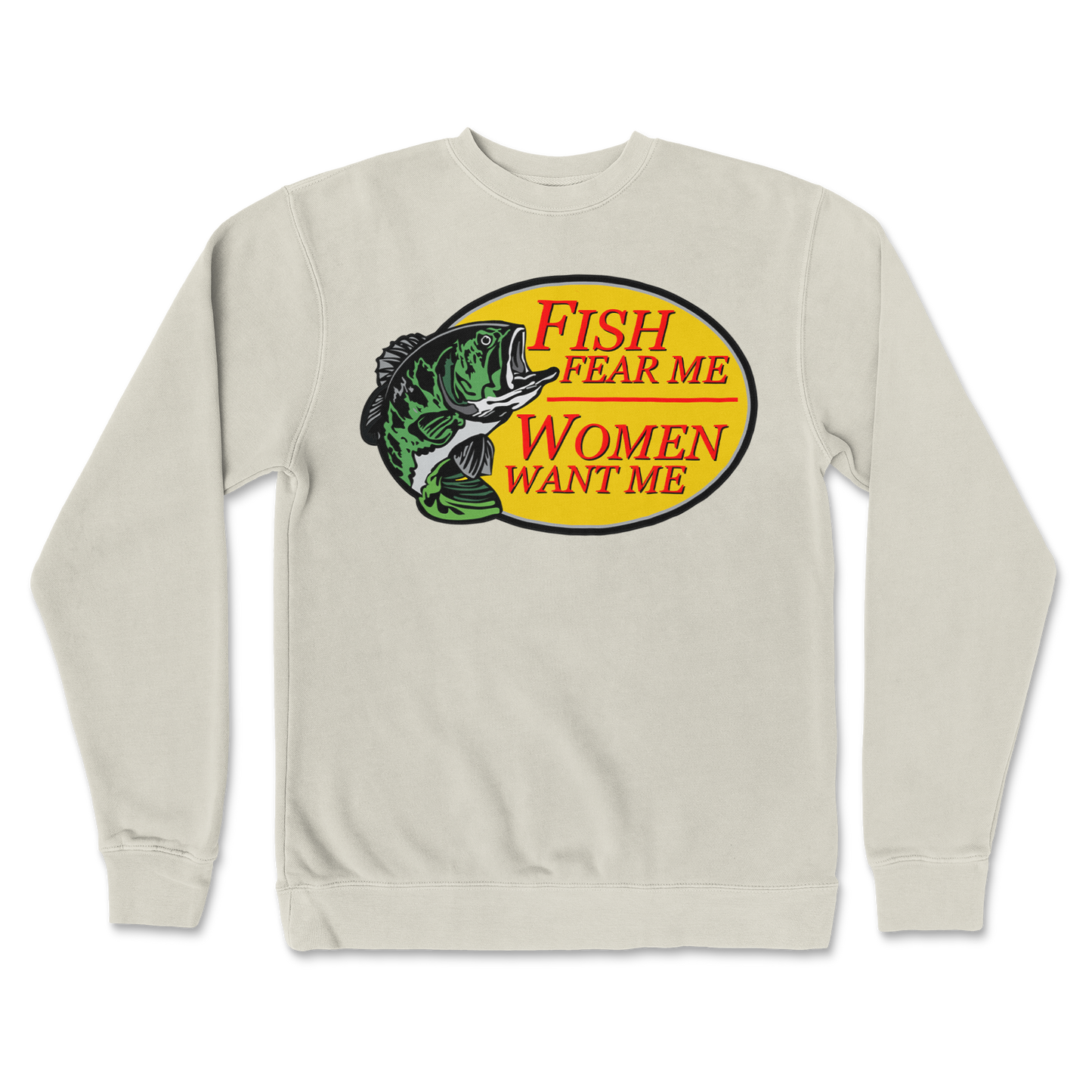 Independent Clothing Co. Crew Neck For The Fishermen in Bone