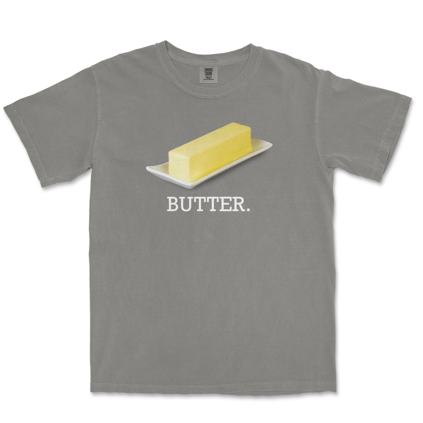 Comfort Colors T-Shirt Butter in Grey