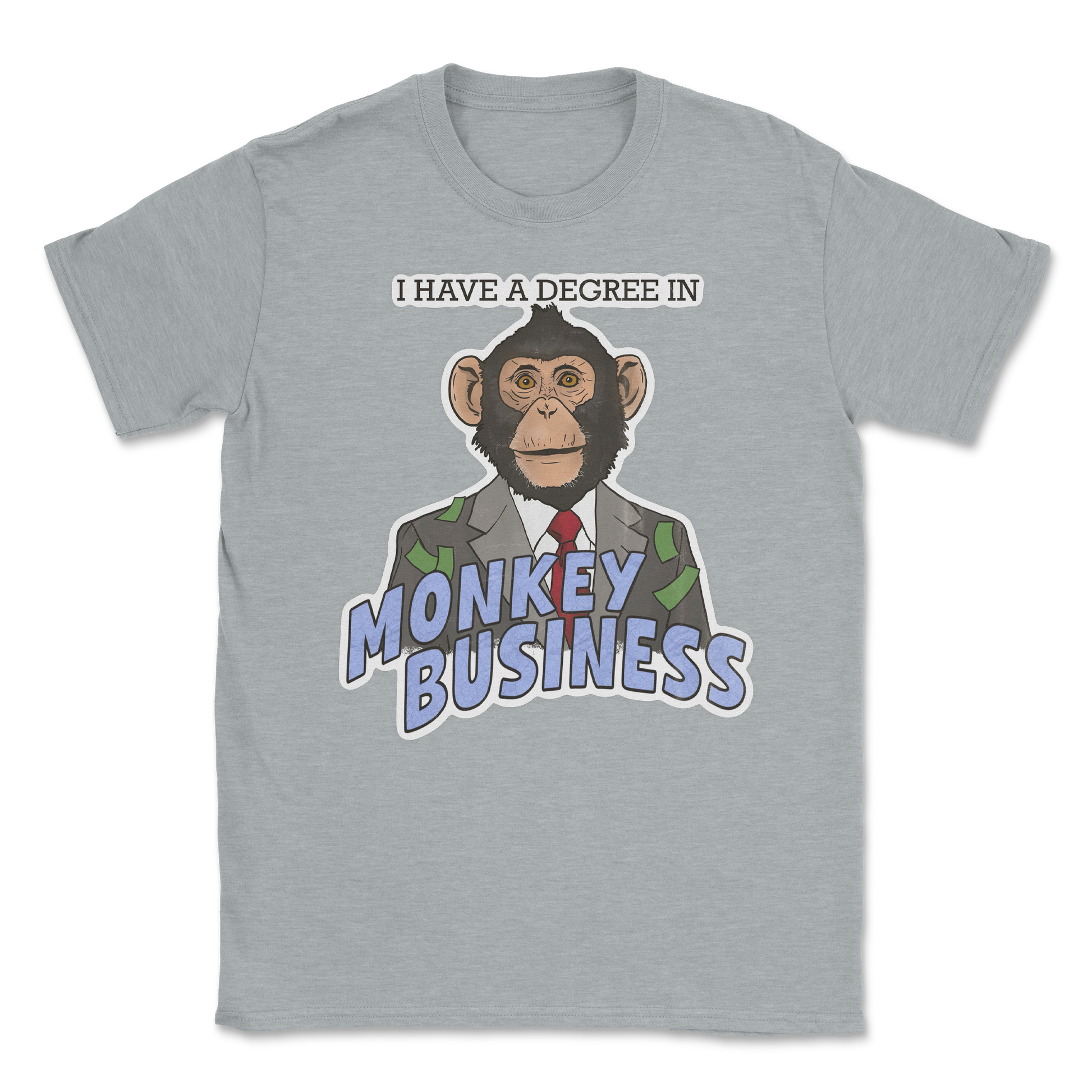 Heavy Blend T-Shirt Monkey Business in Sports Grey