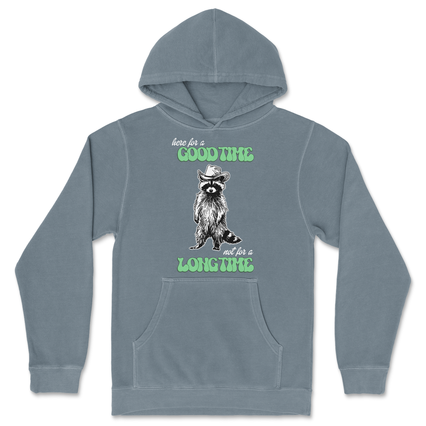 Independent Clothing Co. Hoodie Here For A Good Time in Blue-Magic