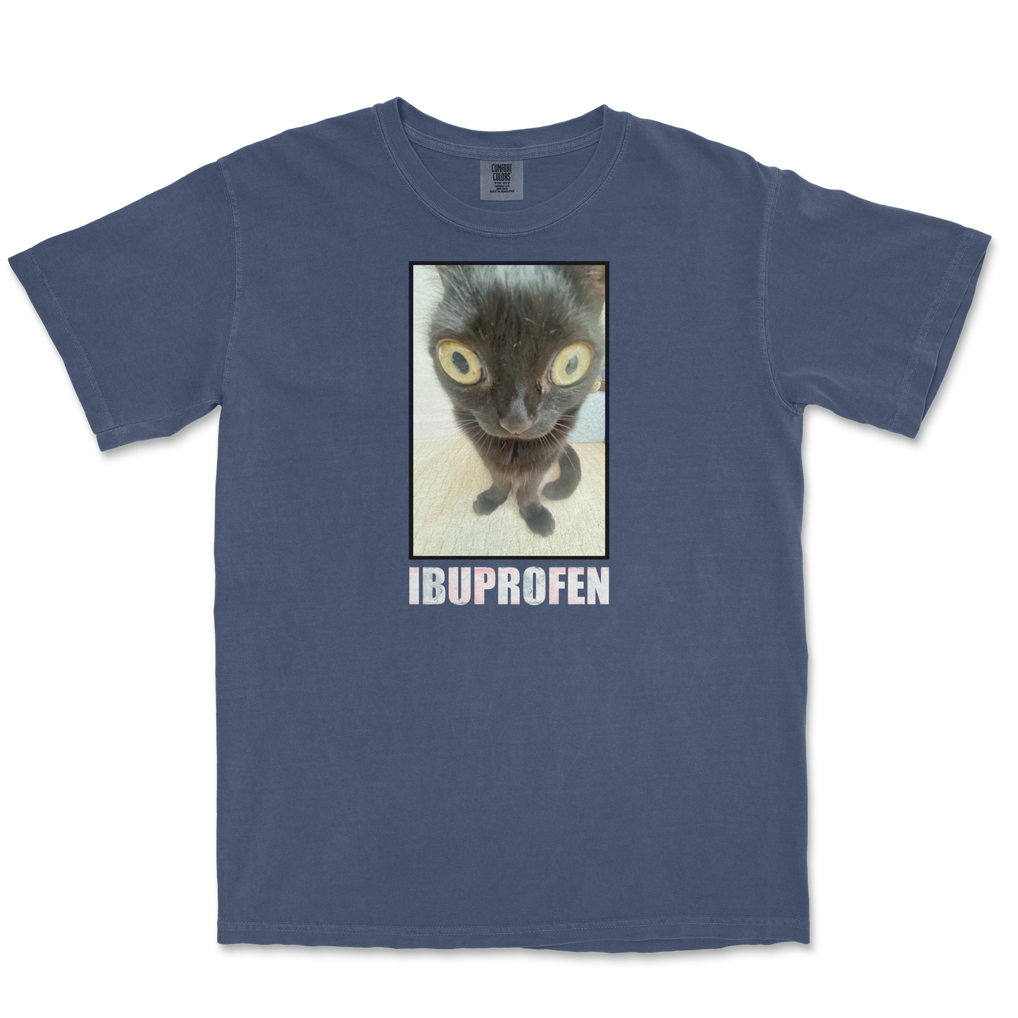 Comfort Colors T-Shirt Ibuprofen in Midnight