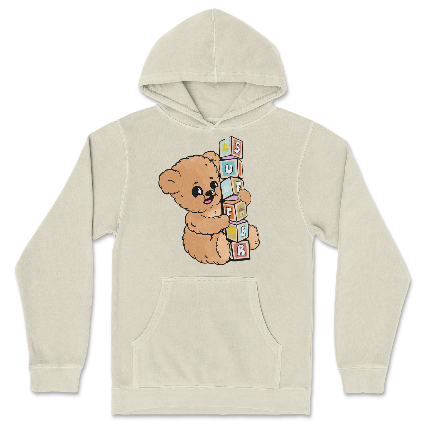 Independent Clothing Co. Hoodie Suffer in Ivory