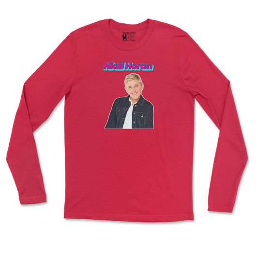 Gildan SoftStyle Long Sleeve Niall Horan in Red