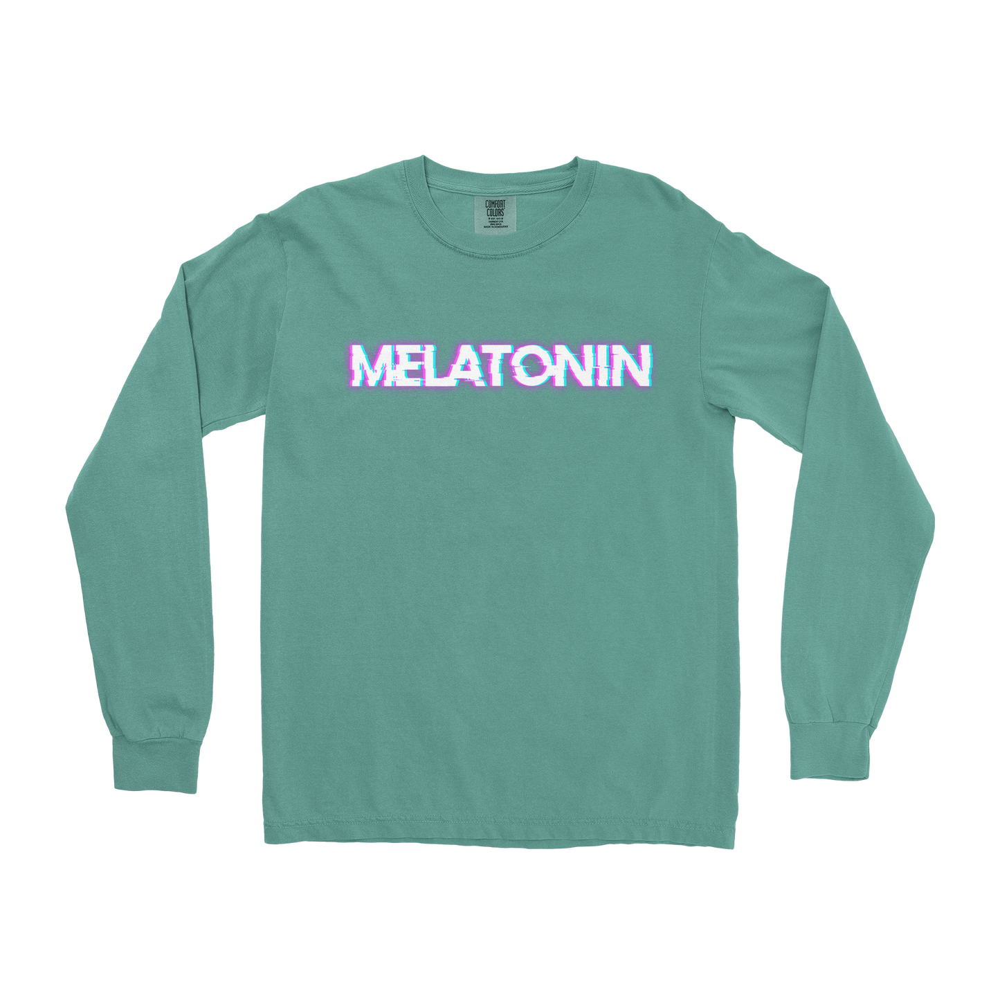 Comfort Colors Long Sleeve Melatonin in Light Green