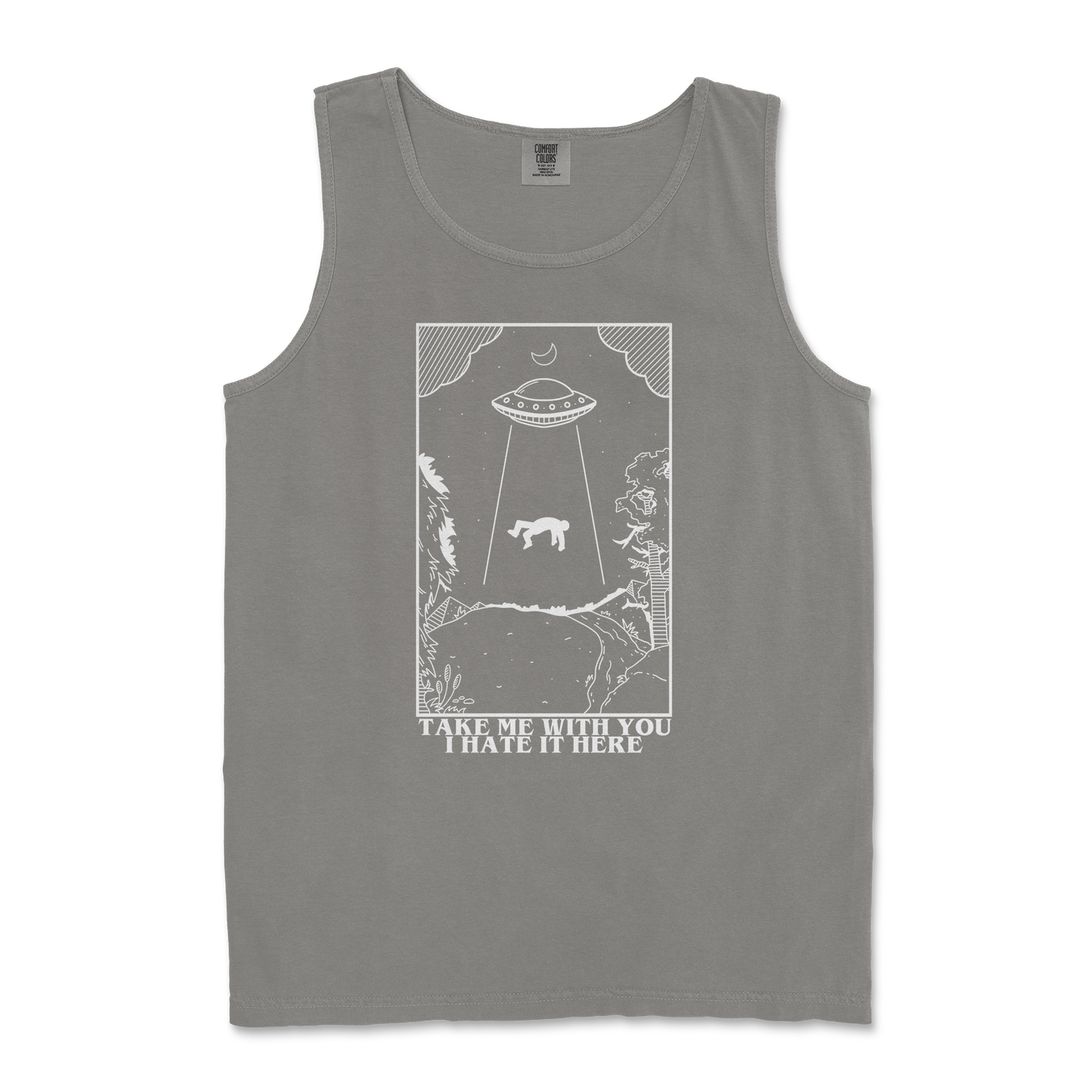 Comfort Colors Tank Top in Grey