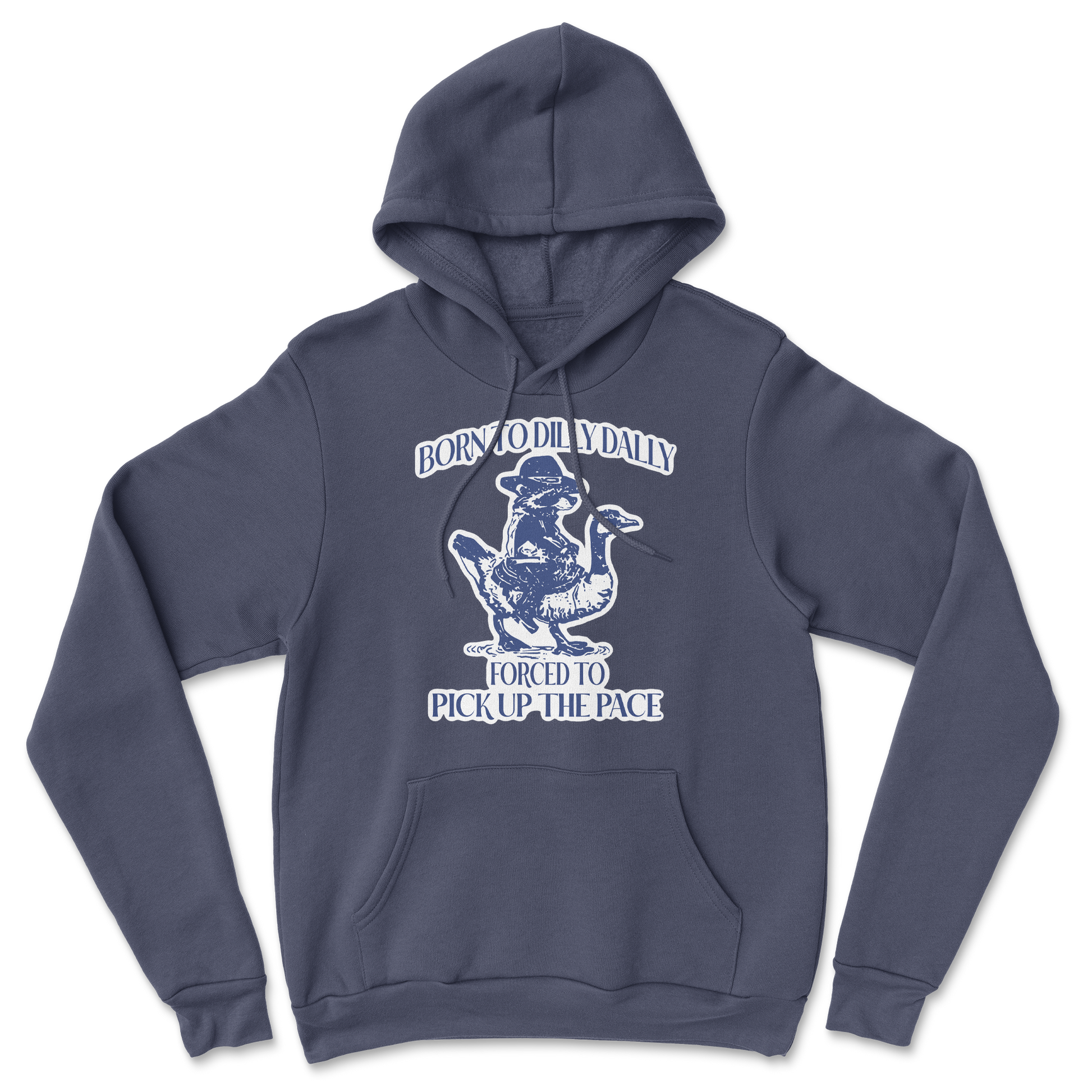 Heavy Blend Hoodie Dilly Dally  in Navy