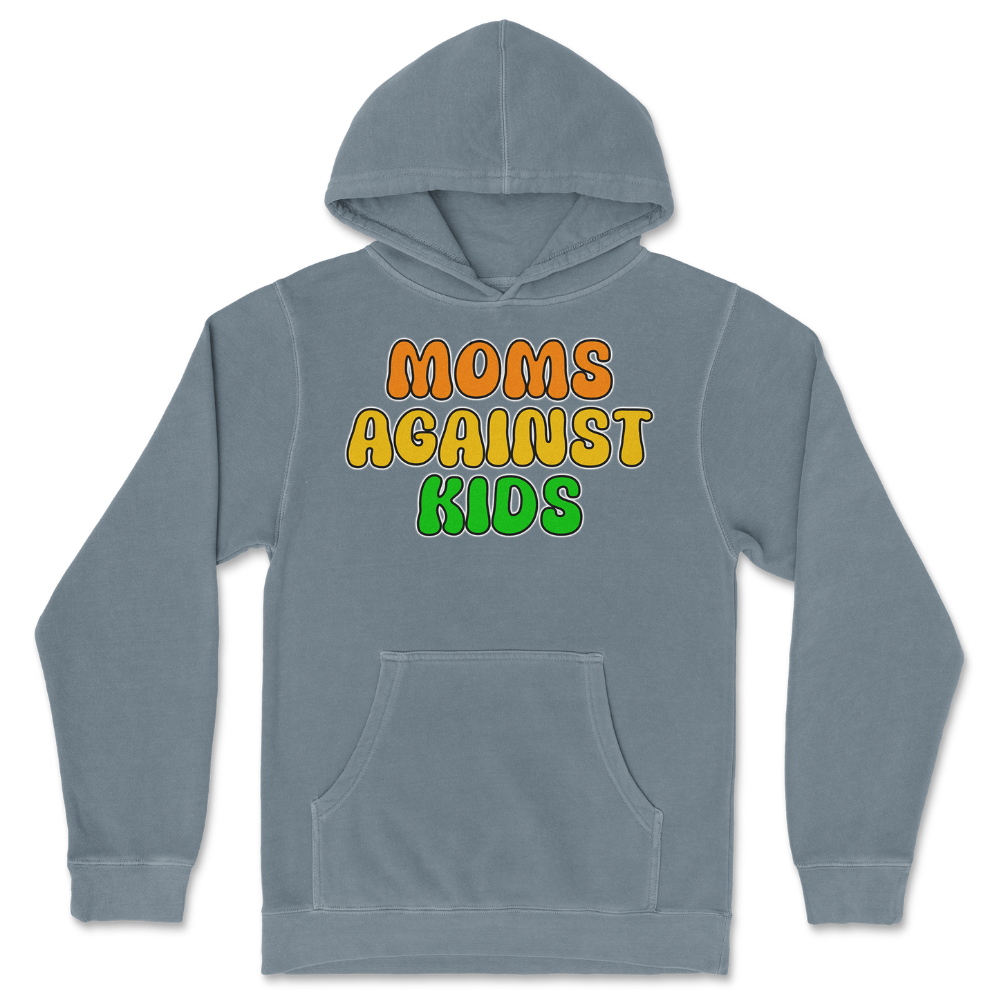 Independent Clothing Co. Hoodie Moms Agianst Kids in BlueMagic