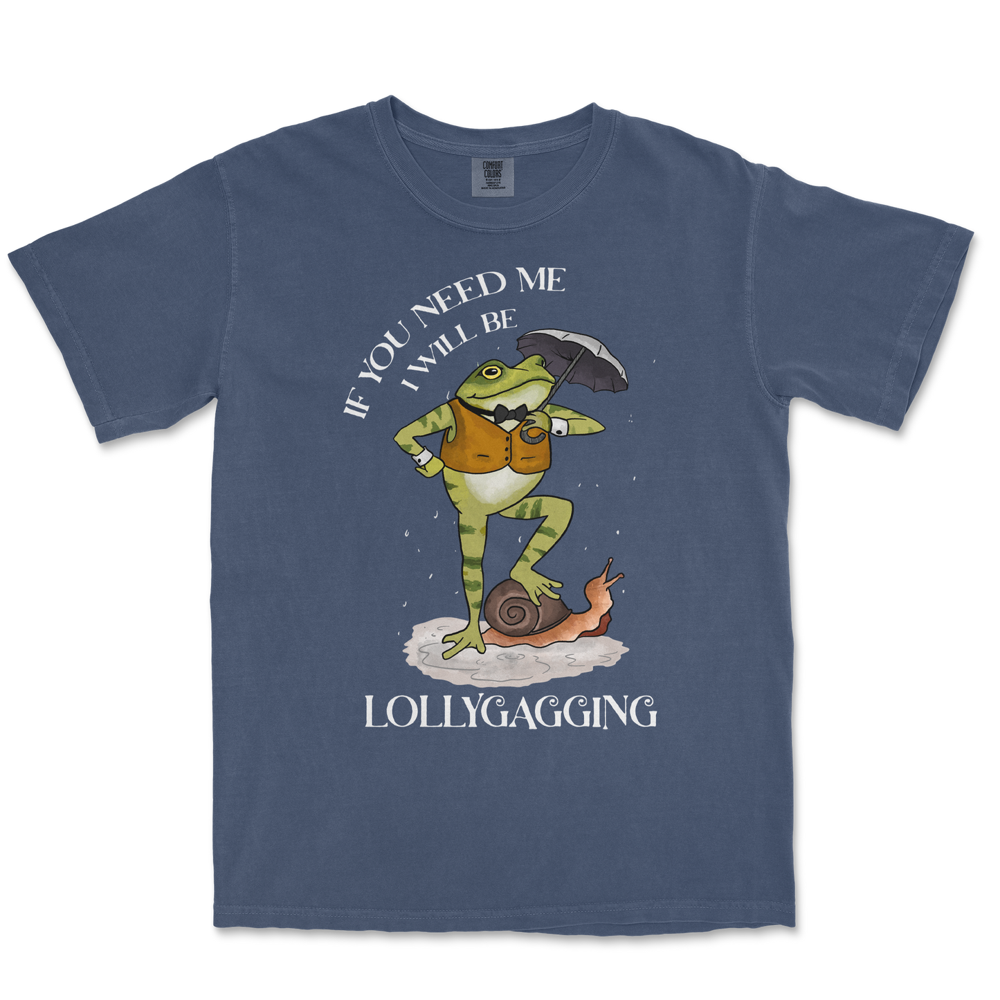 Comfort Colors T-Shirt Lollygagging in Midnight