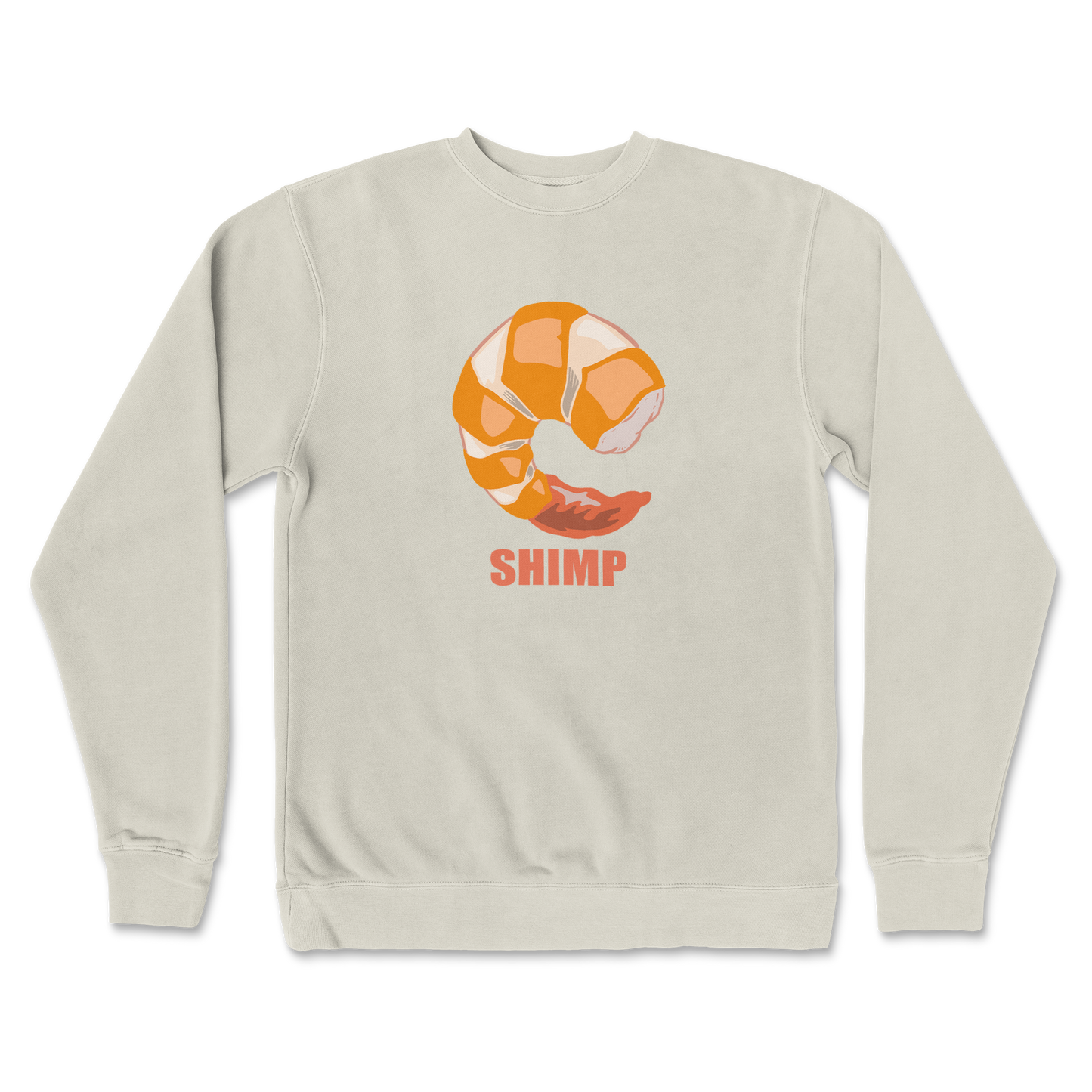 Independent Clothing Co. Crew Neck Shimp in Bone