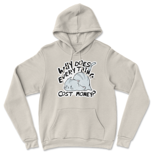 Heavy Blend Hoodie Broke Cat in Sand