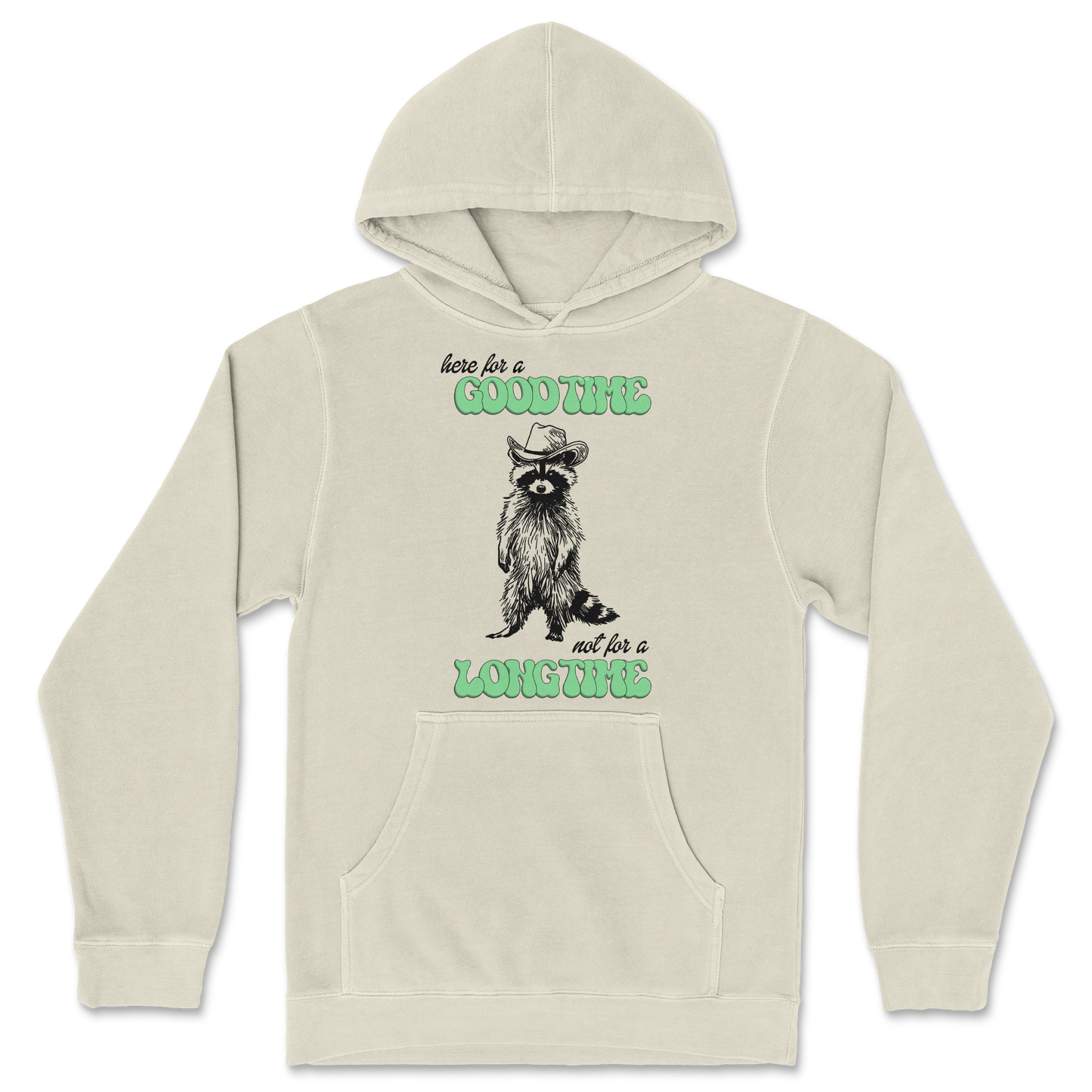 Independent Clothing Co. Hoodie Here For A Good Time in Ivory