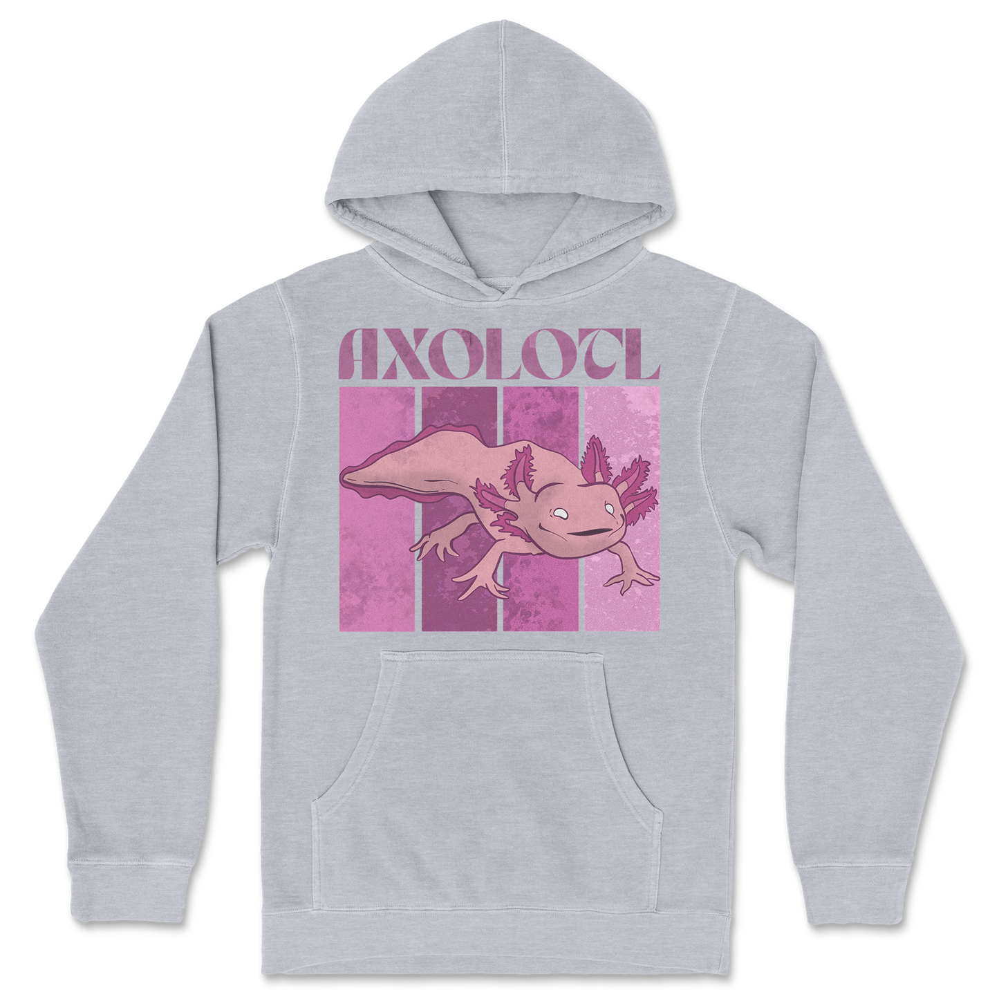 Independent Clothing Co. Hoodie Axolotl in GreyHeather