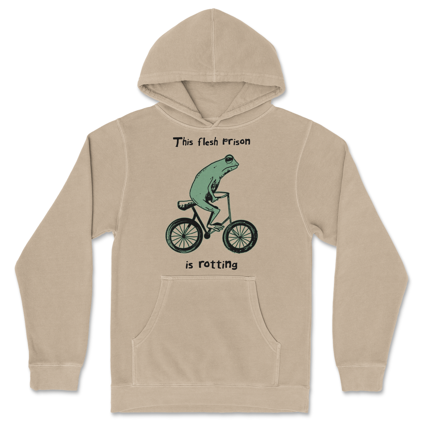 Independent Clothing Co. Hoodie Flesh Prison in Sandstone