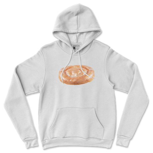 Gildan SoftStyle Hoodie Honey Bun in White