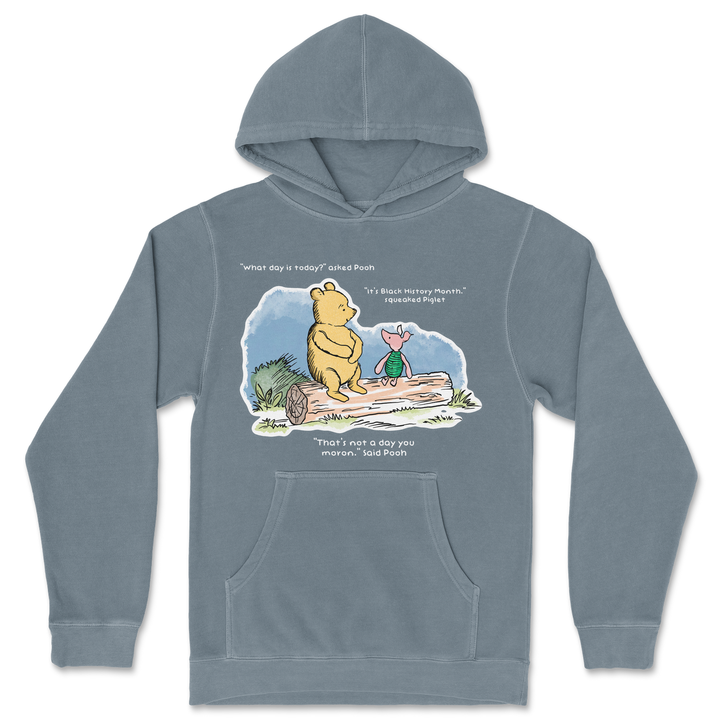 Independent Clothing Co. Hoodie Winnie the Pooh in Blue-Magic