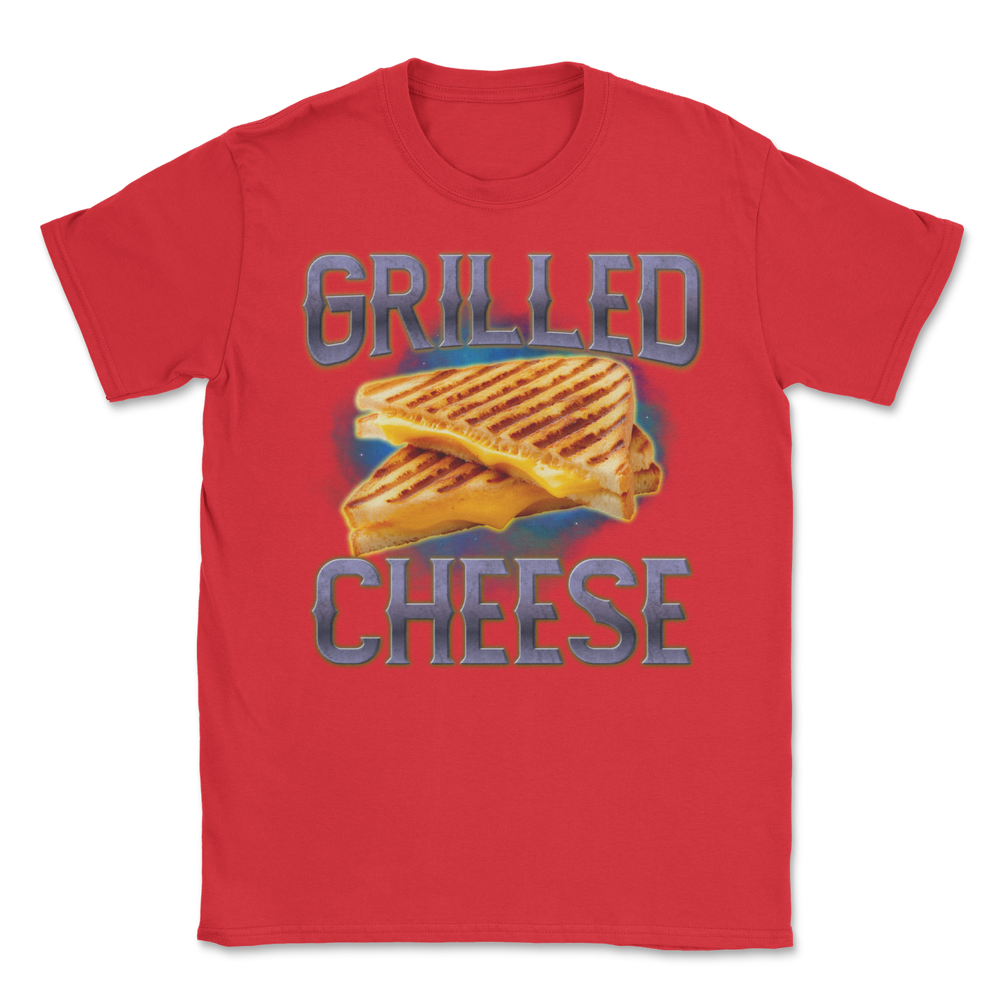 The Nice Shirt T-Shirt Grilled Cheese in Red