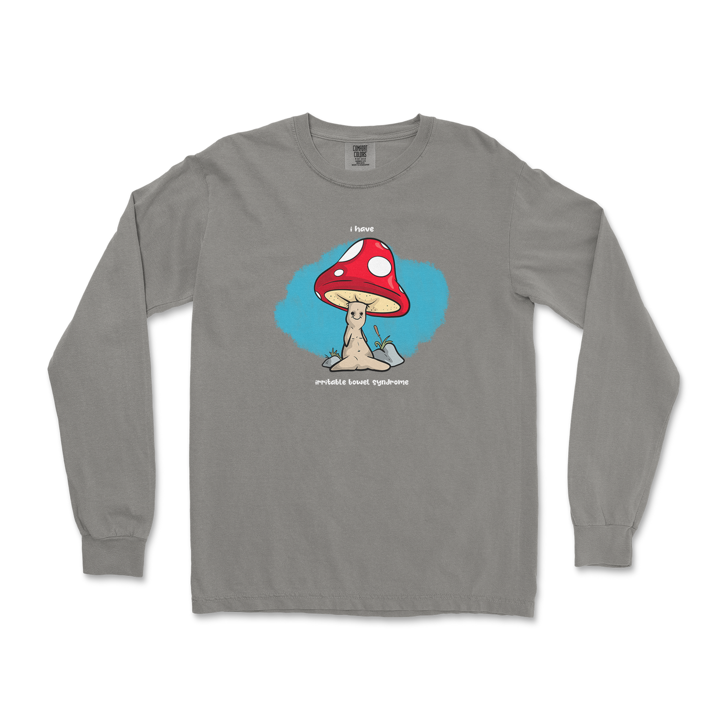 Comfort Colors Long Sleeve IBS in Grey