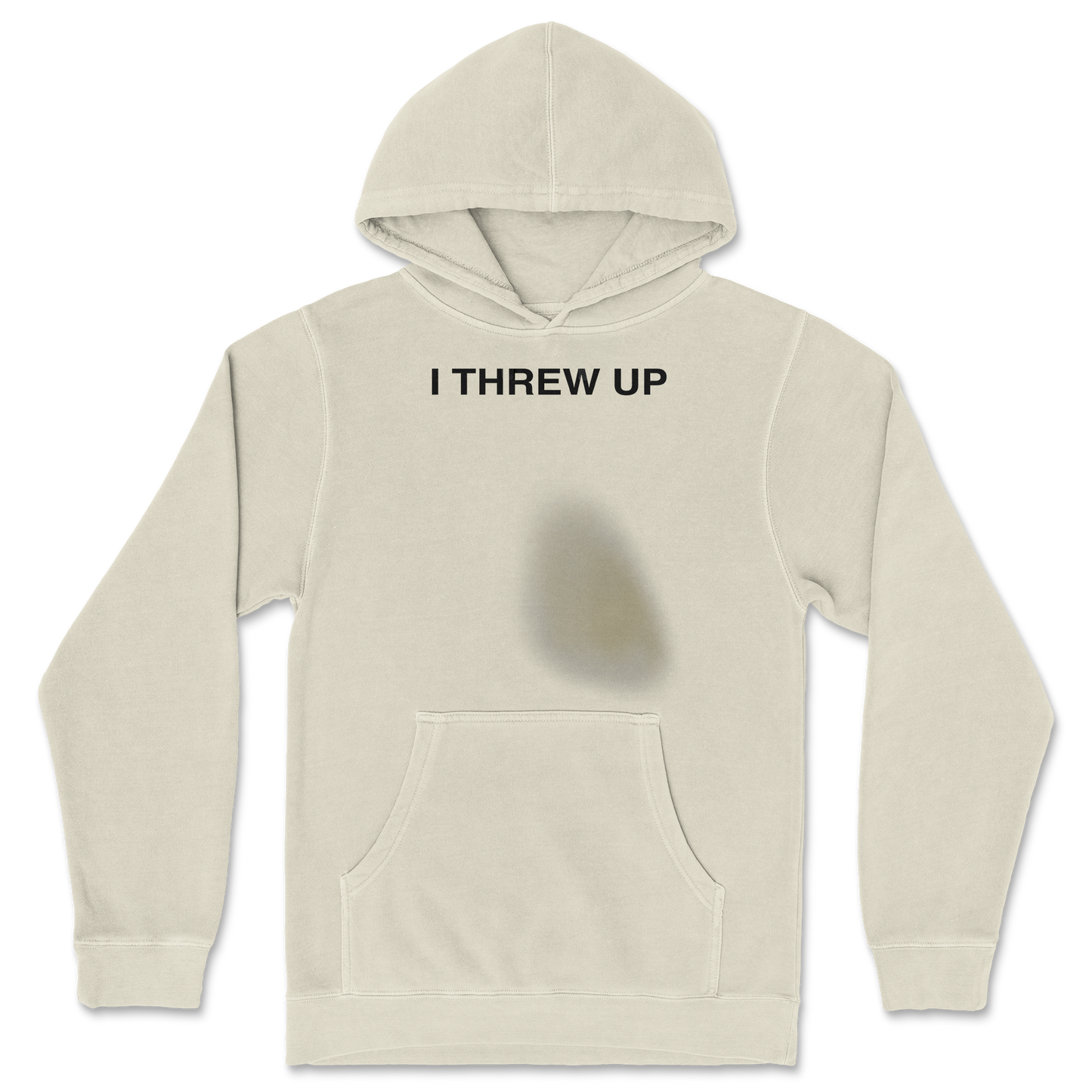 Independent Clothing Co. Hoodie Mom I Threw Up in Ivory