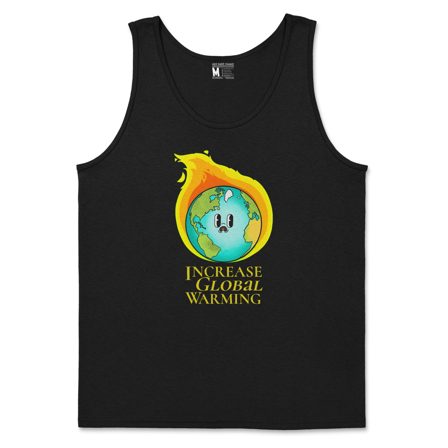 Gildan SoftStyle Tank Top in Black