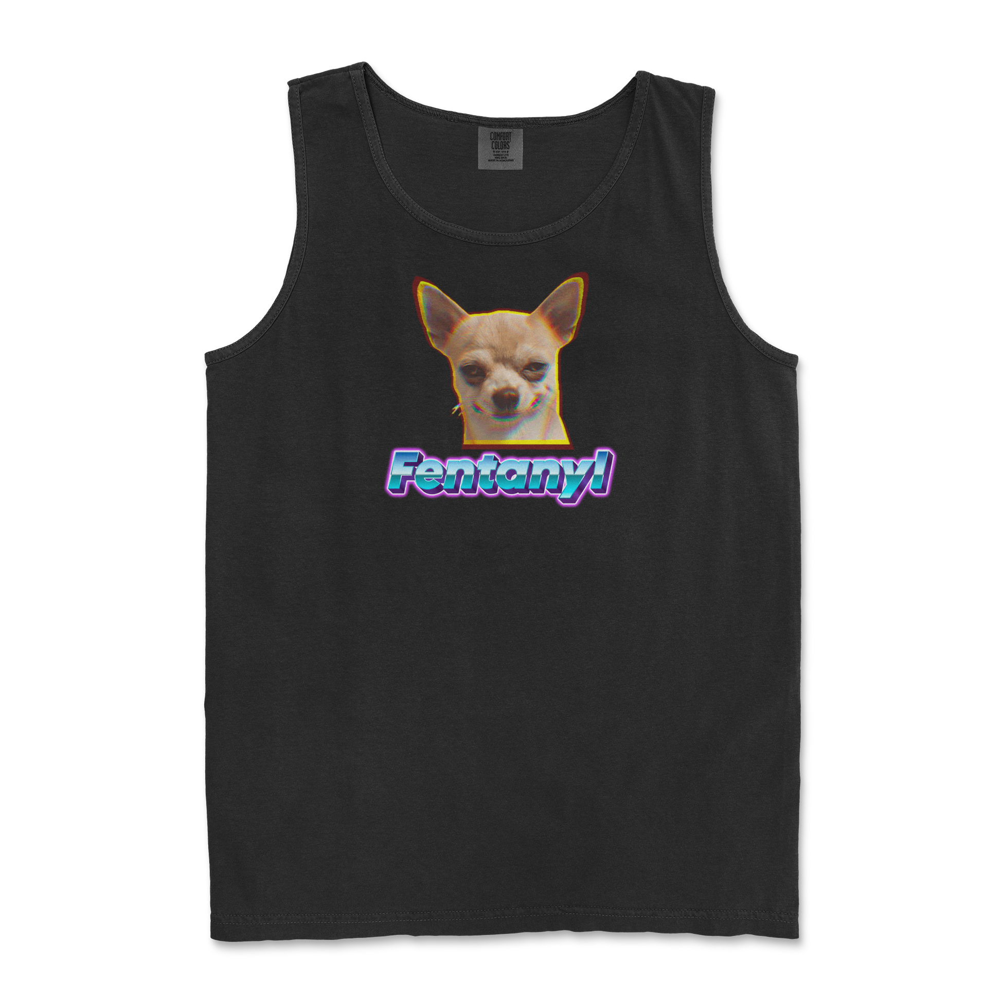 Comfort Colors Tank Top Fent in Black