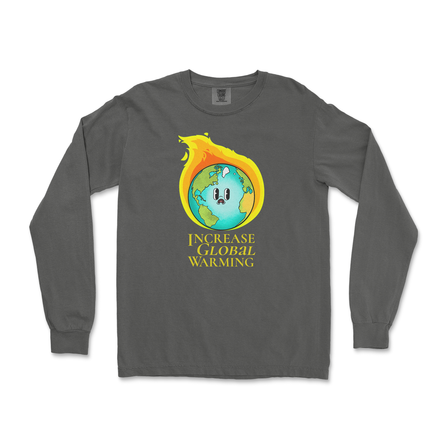Comfort Colors Long Sleeve in Pepper