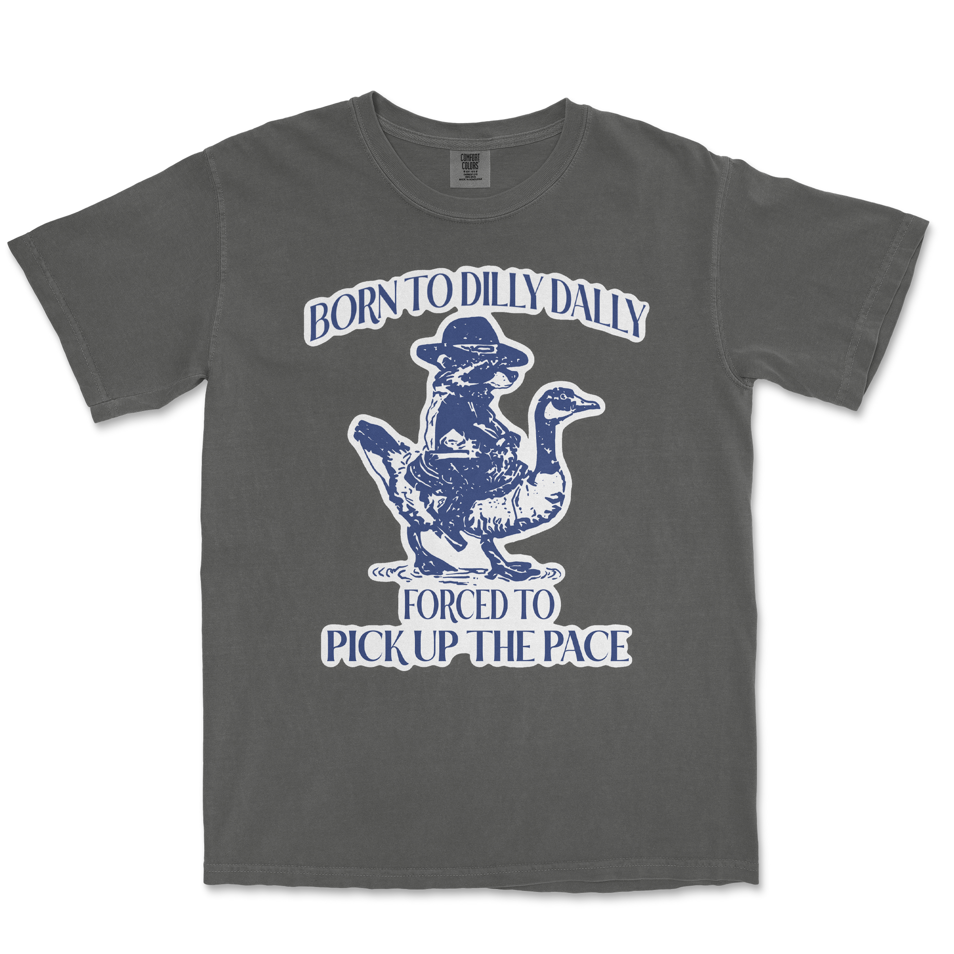 Comfort Colors T-Shirt Dilly Dally  in Pepper