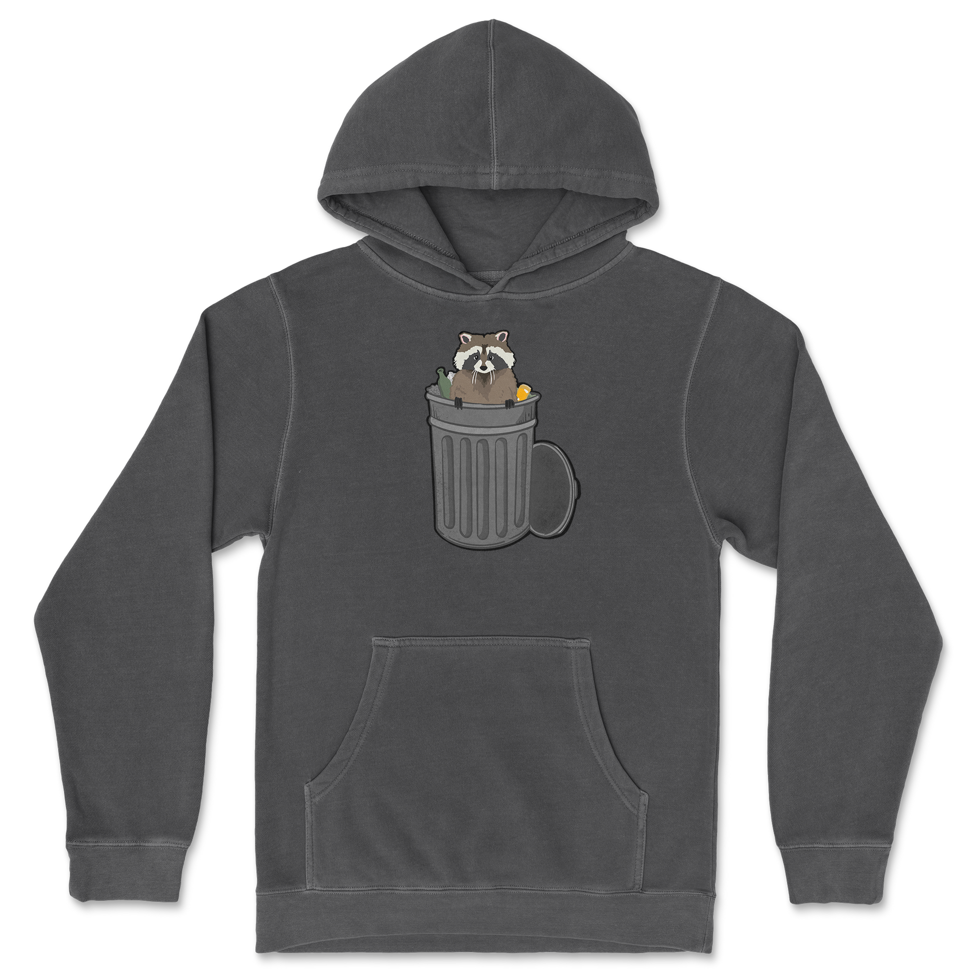 Independent Clothing Co. Hoodie Trash Panda Enthusiast in Black