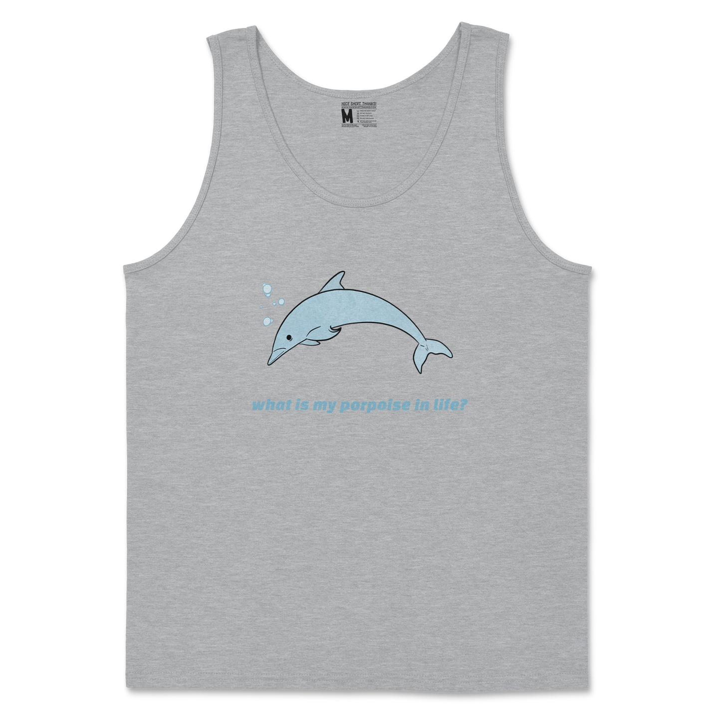 Gildan SoftStyle Tank Top Porpoise in Sports Grey
