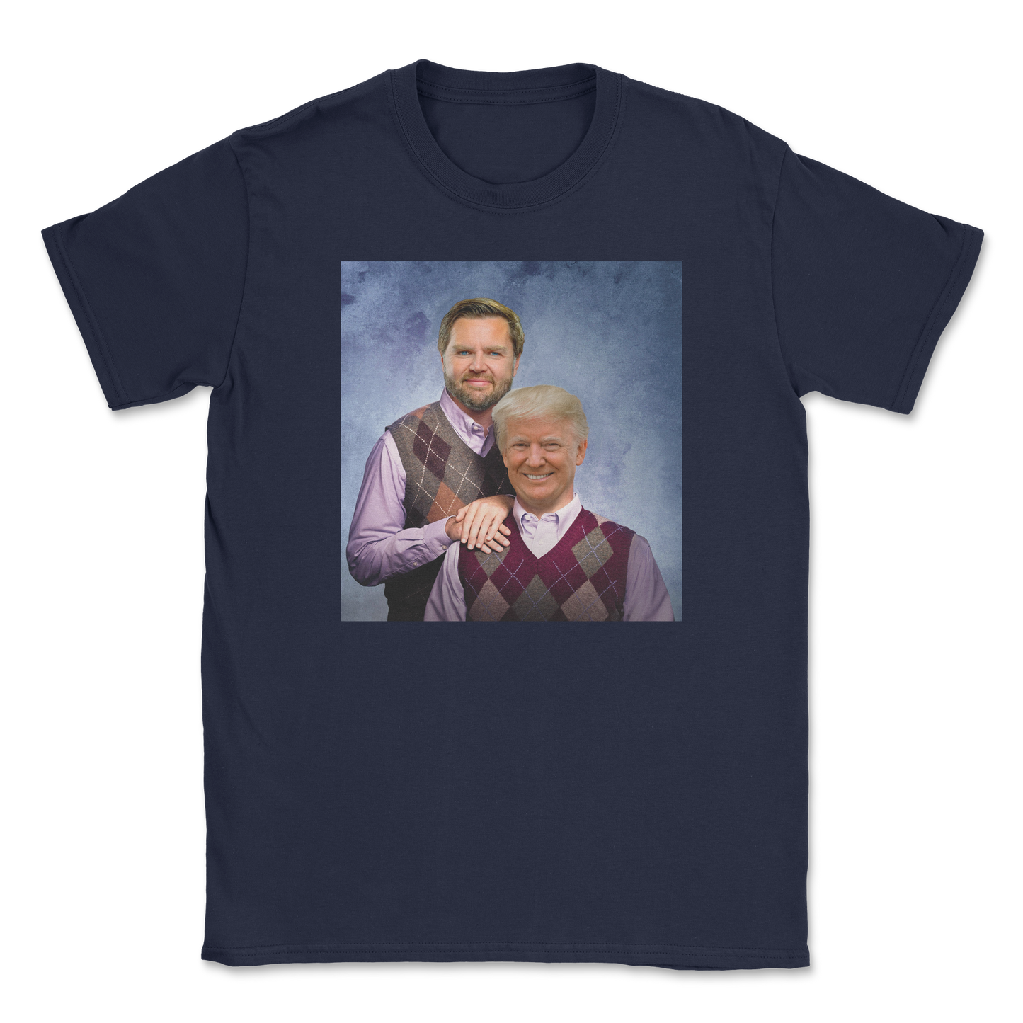 The Nice Shirt T-Shirt Step Brothers  in Navy