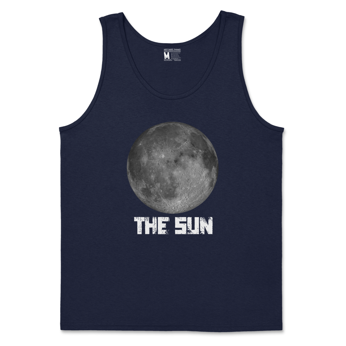Gildan SoftStyle Tank Top The Sun in Navy