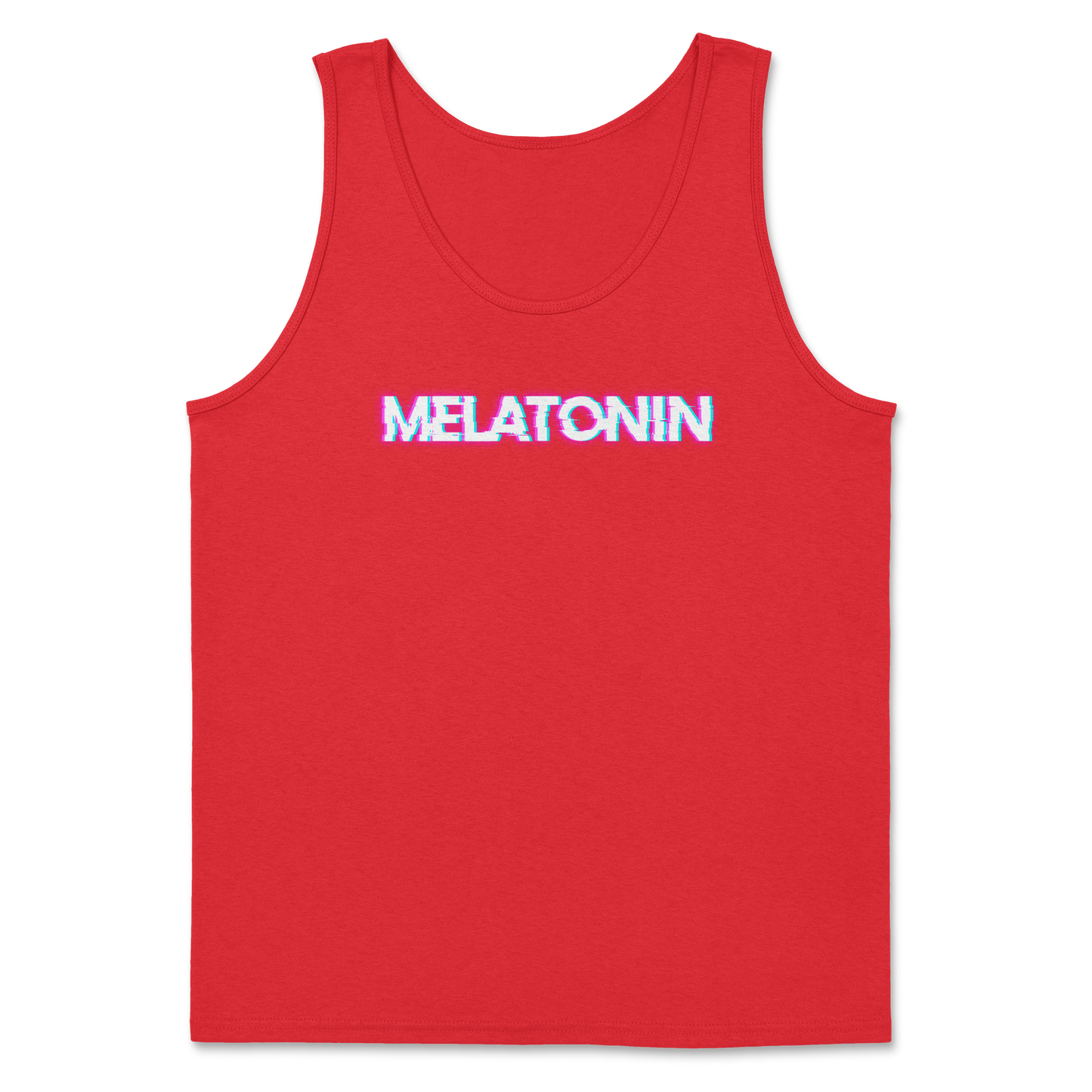 Heavy Blend Tank Top Melatonin in Red
